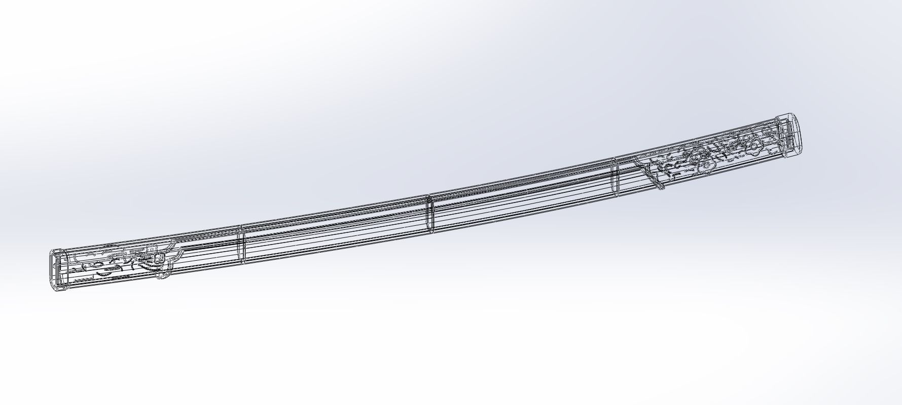 Demon Slayer Shinobu Katana And Scabbard Printable Assembly 3D print model_145