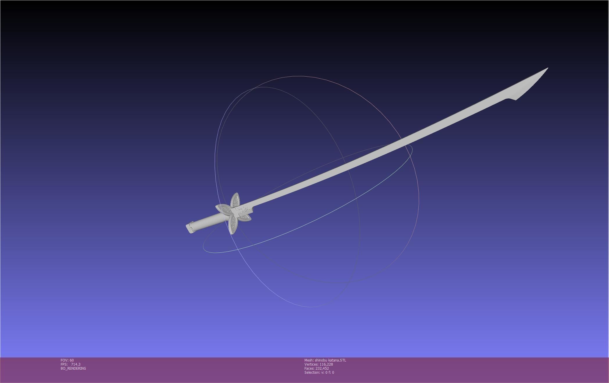 Demon Slayer Shinobu Katana And Scabbard Printable Assembly 3D print model_31