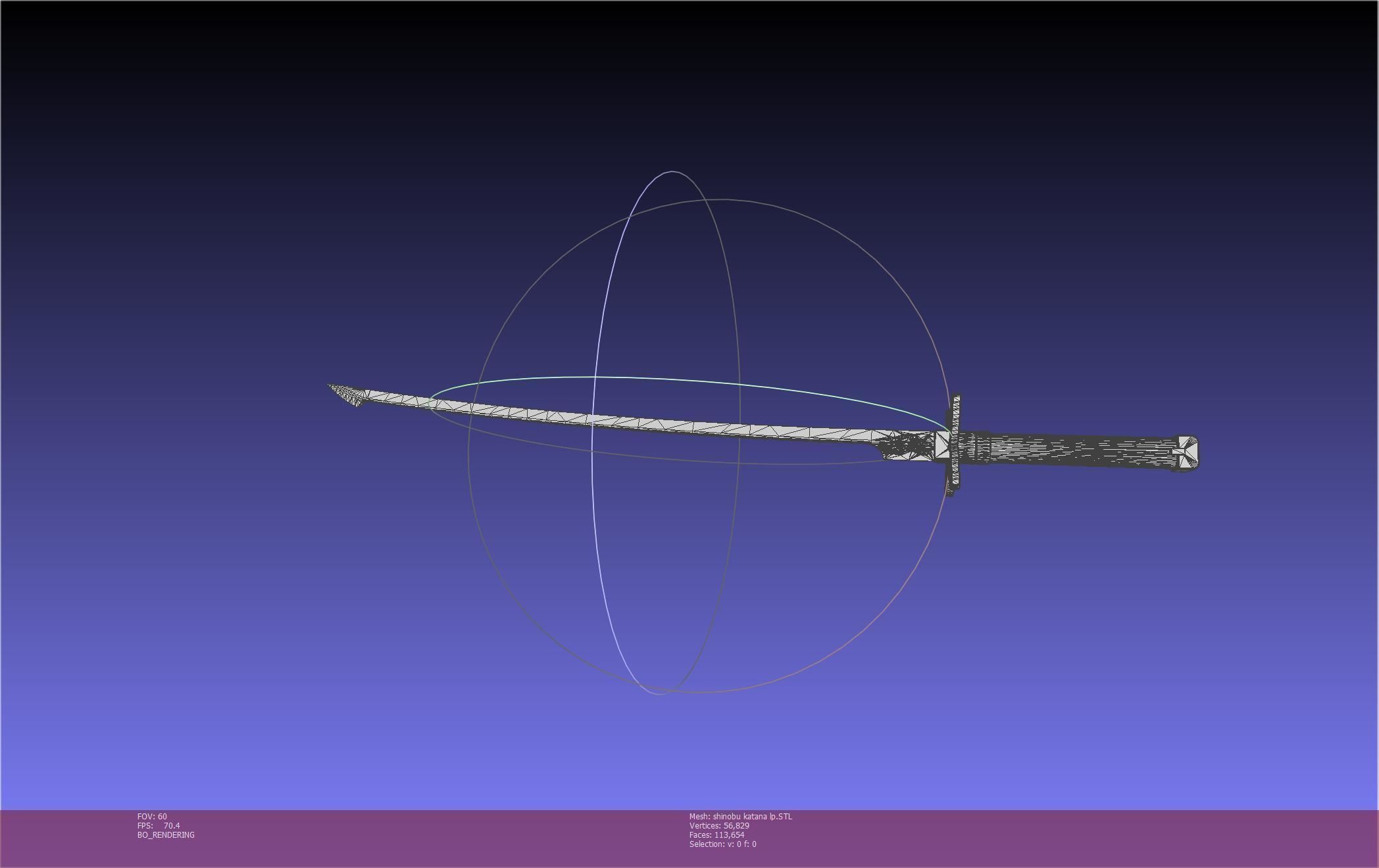 Demon Slayer Shinobu Katana And Scabbard Printable Assembly 3D print model_137