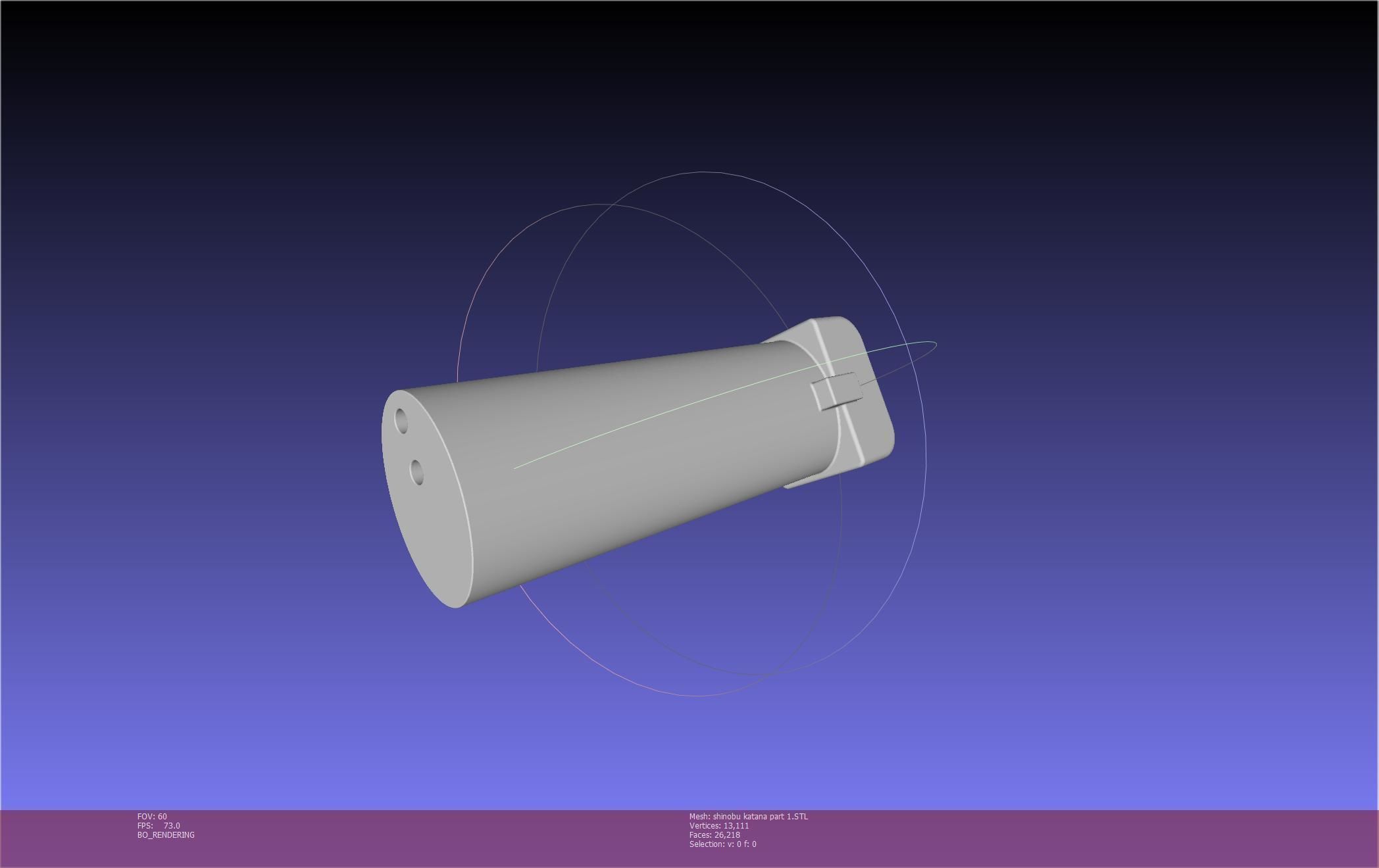 Demon Slayer Shinobu Katana And Scabbard Printable Assembly 3D print model_88