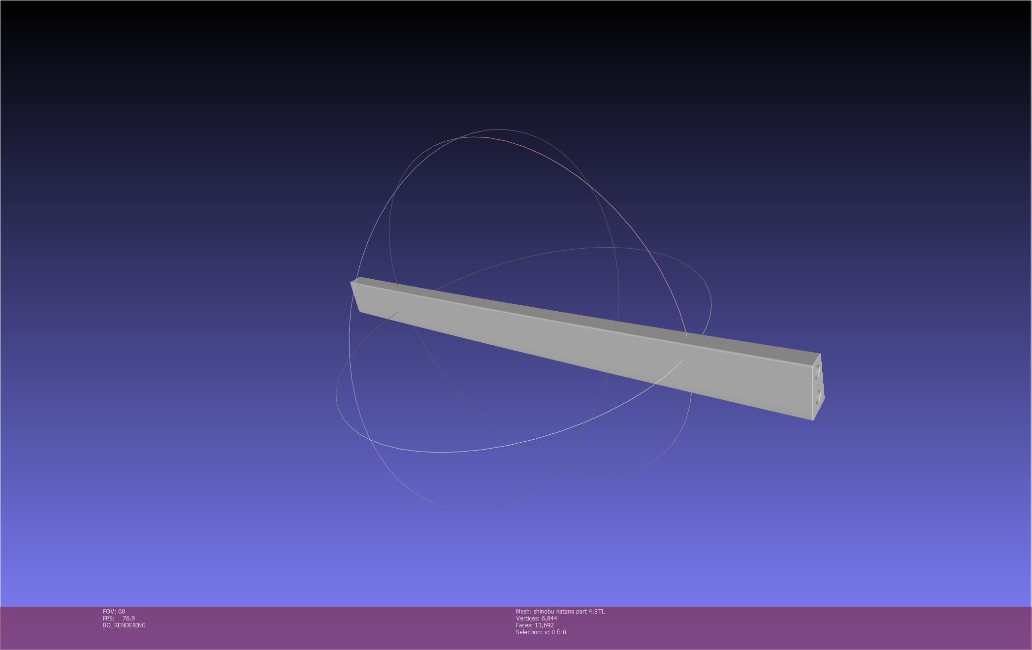 Demon Slayer Shinobu Katana And Scabbard Printable Assembly 3D print model_94