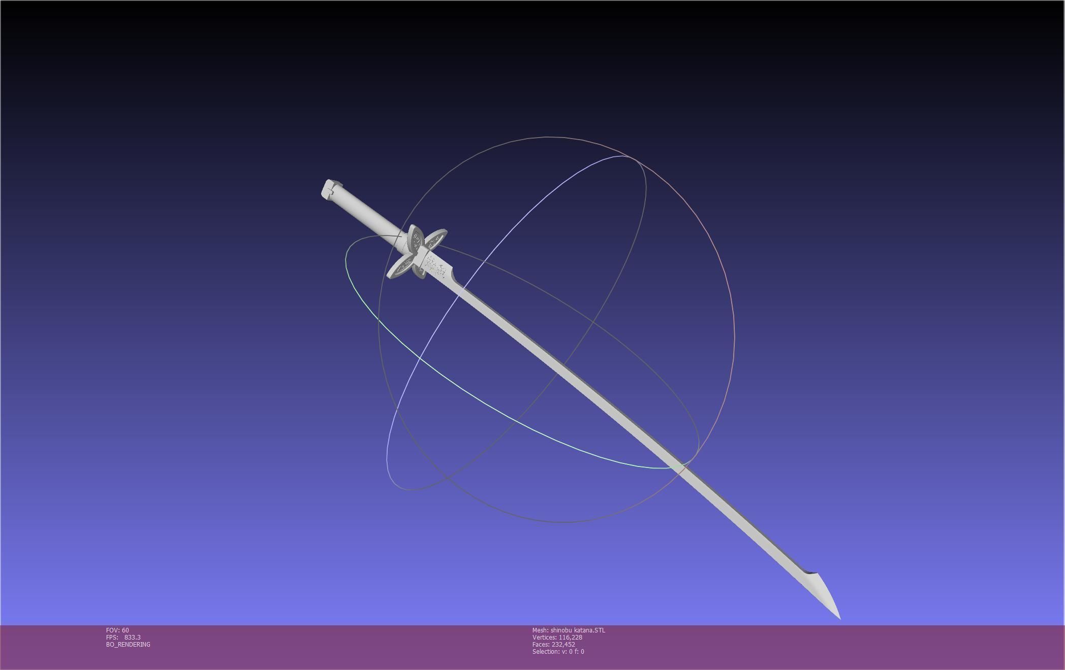 Demon Slayer Shinobu Katana And Scabbard Printable Assembly 3D print model_53