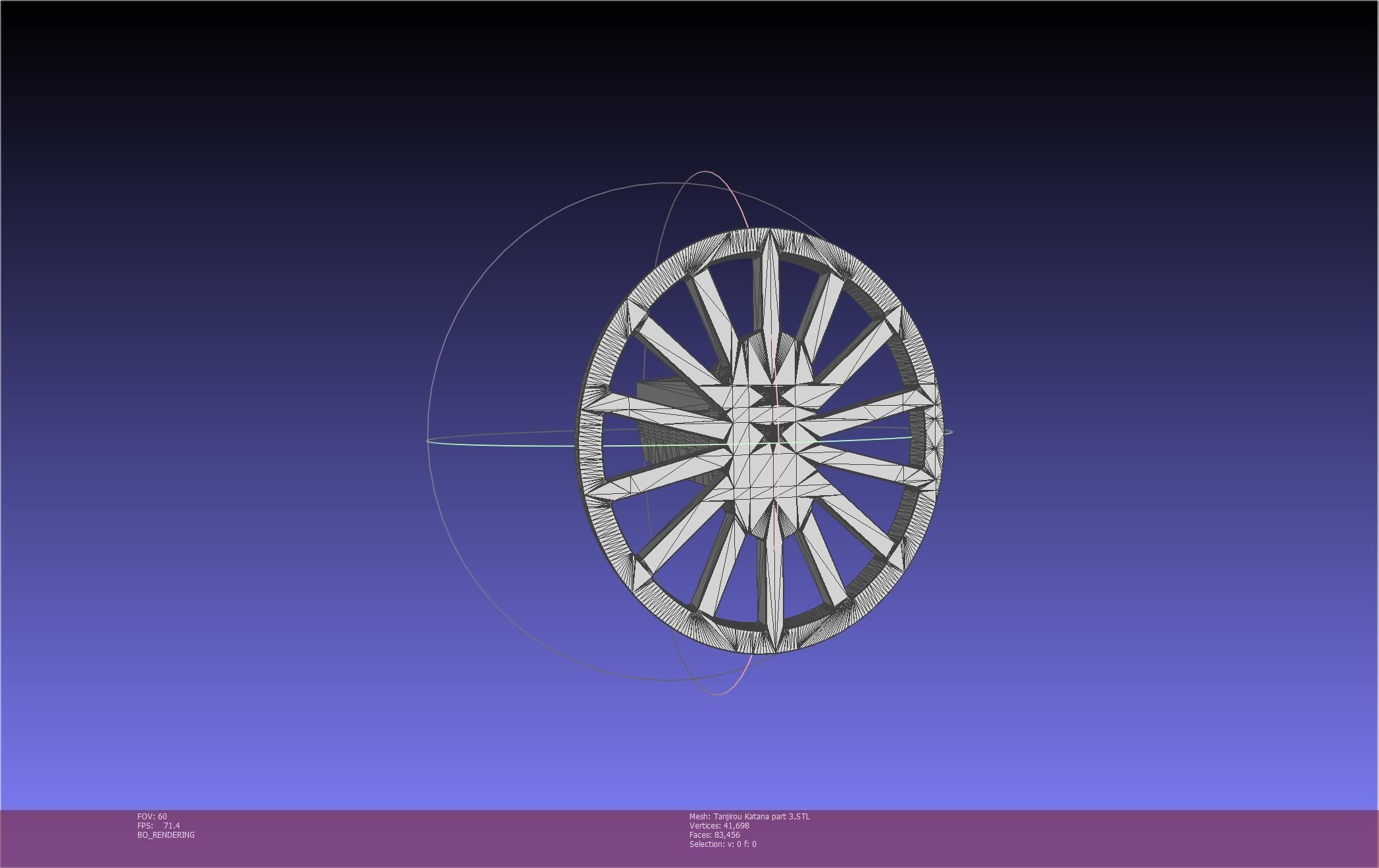 Demon Slayer Tanjiro Katana And Sheath Printable Models 3D print model_96