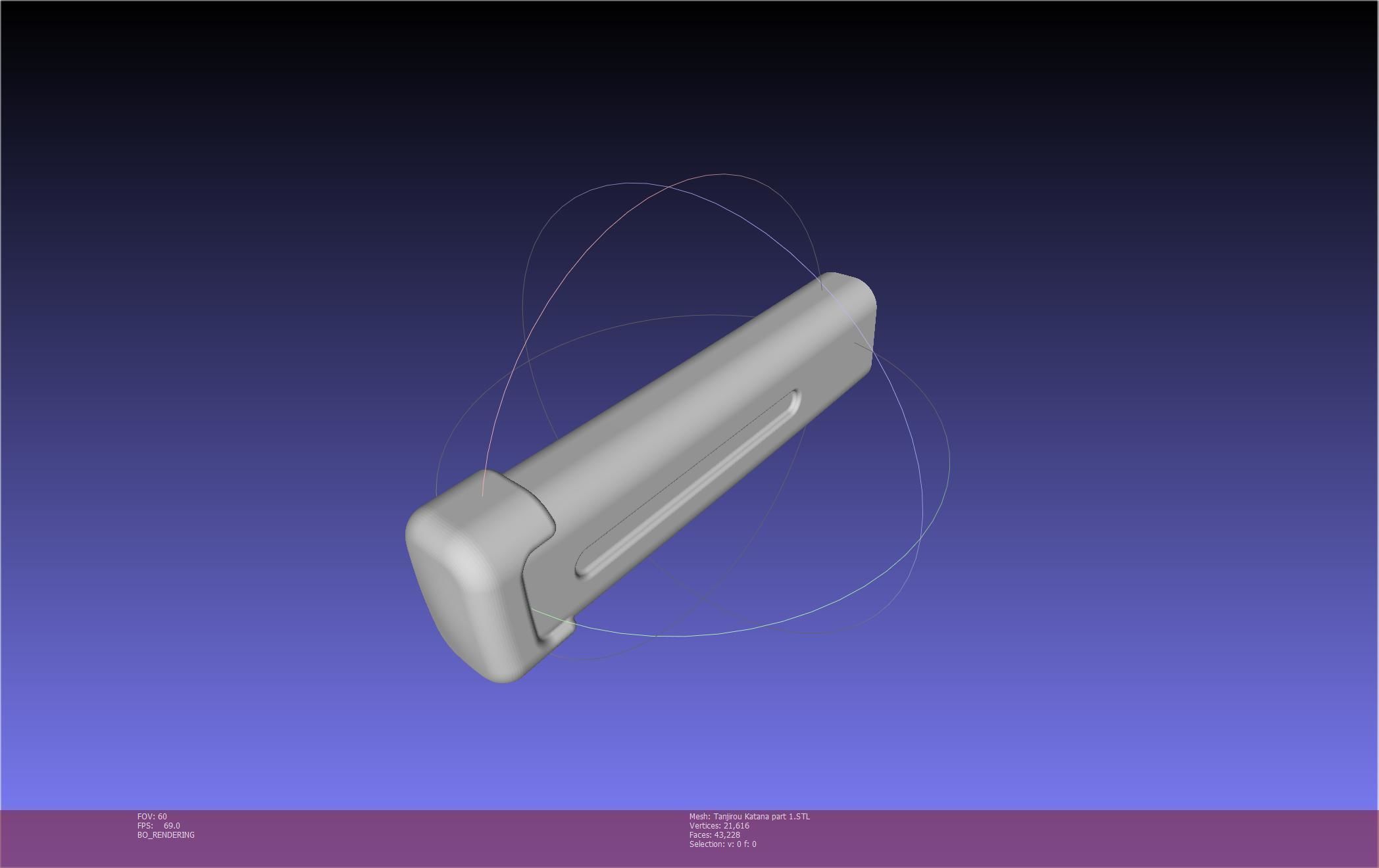 Demon Slayer Tanjiro Katana And Sheath Printable Models 3D print model_92