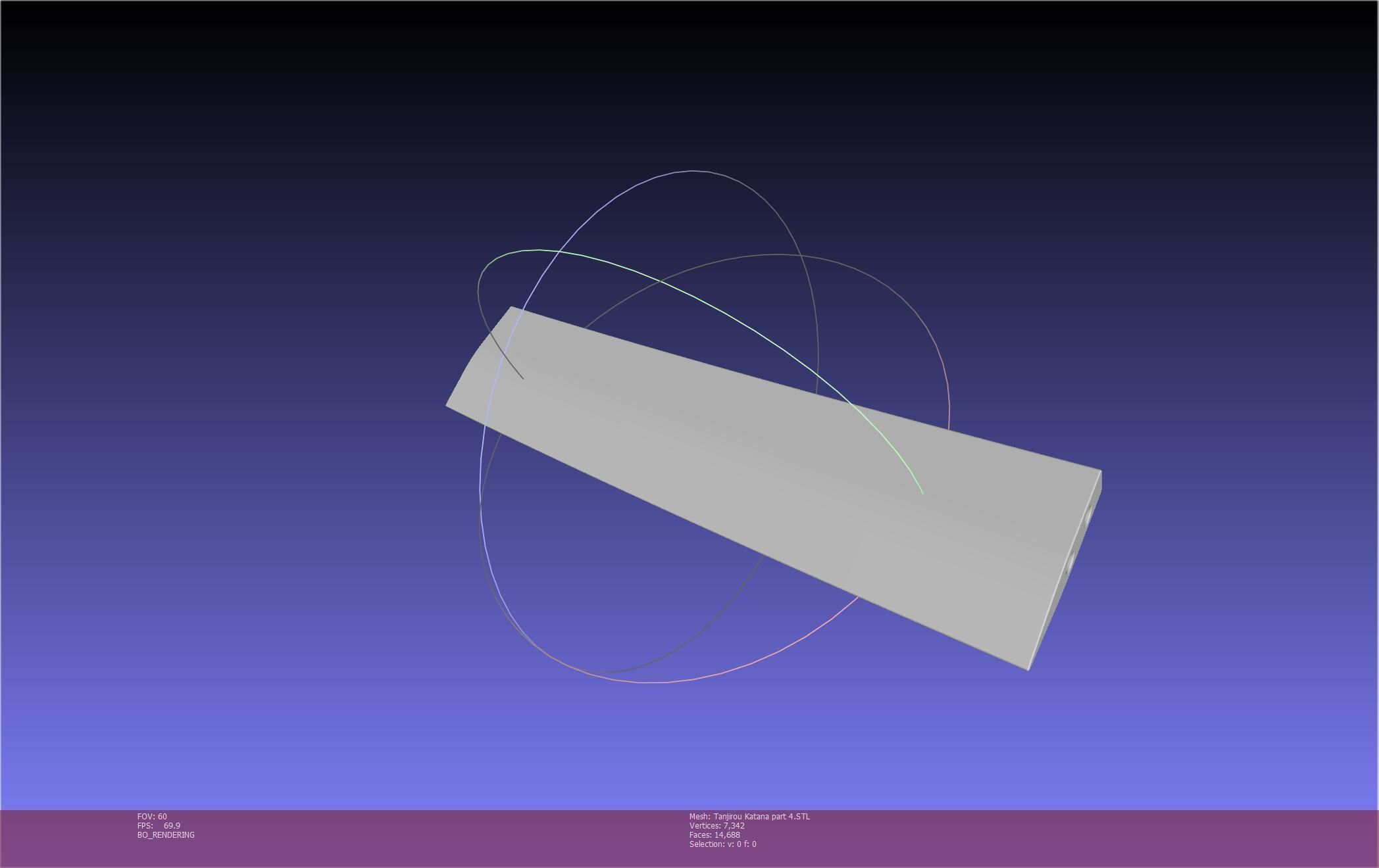 Demon Slayer Tanjiro Katana And Sheath Printable Models 3D print model_104