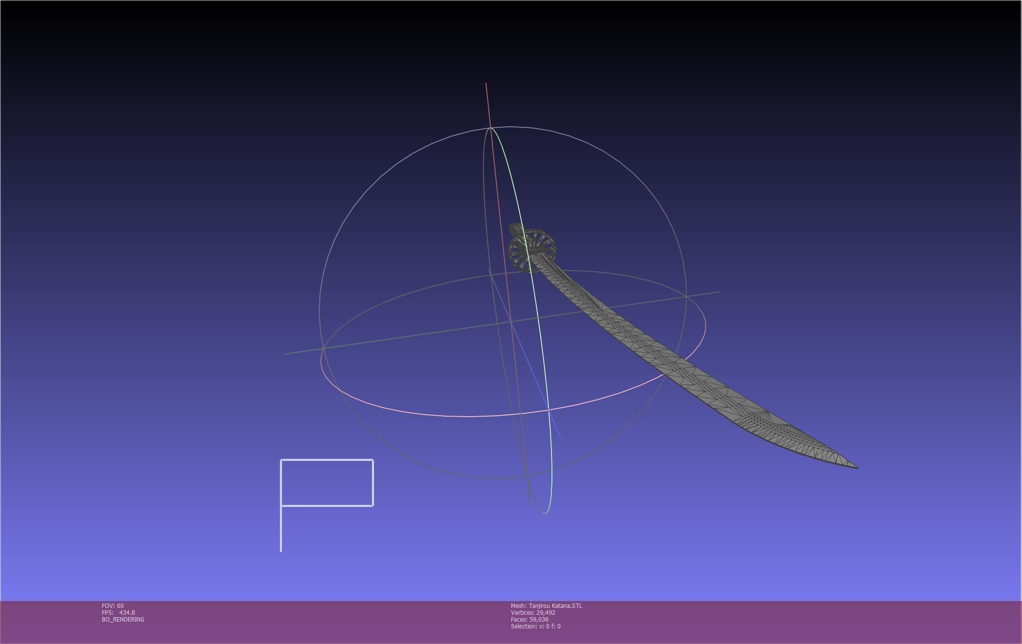 Demon Slayer Tanjiro Katana And Sheath Printable Models 3D print model_11