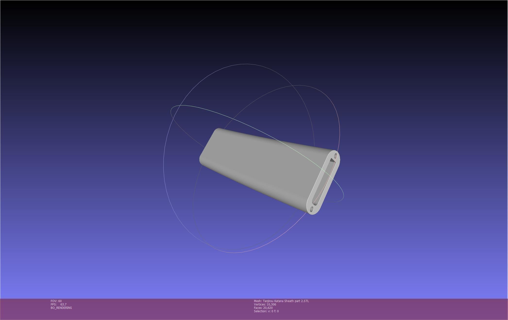 Demon Slayer Tanjiro Katana And Sheath Printable Models 3D print model_138