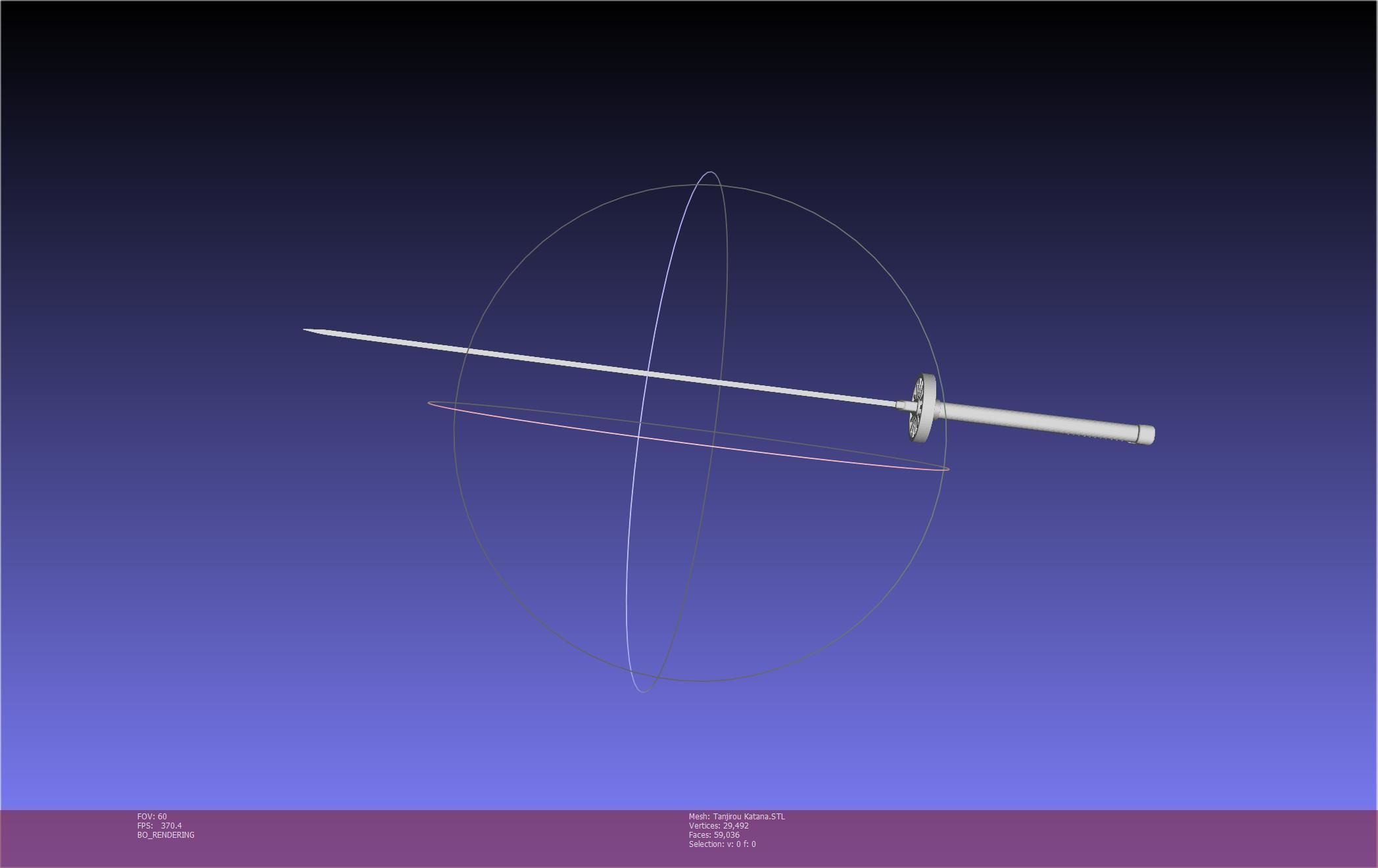 Demon Slayer Tanjiro Katana And Sheath Printable Models 3D print model_20