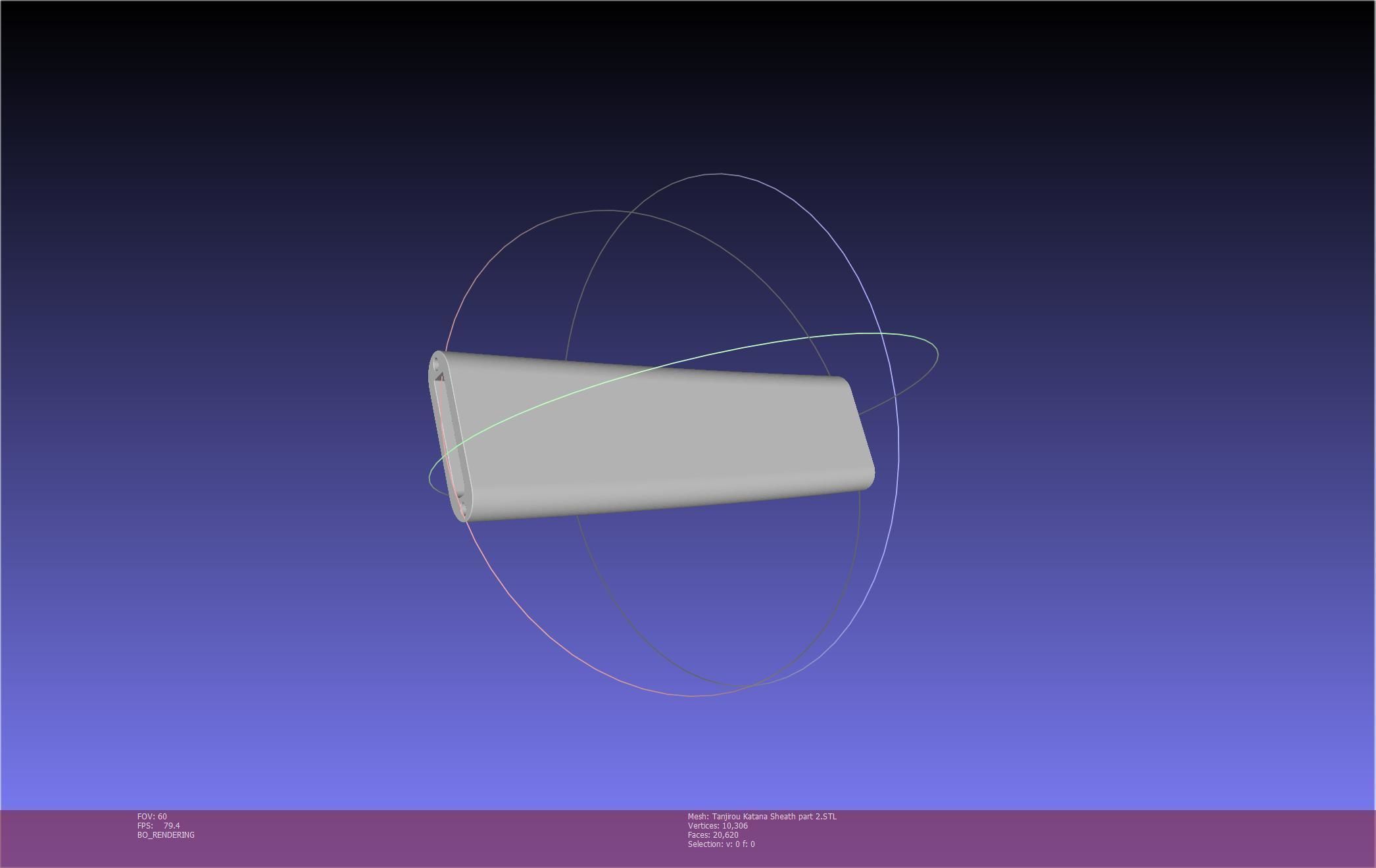 Demon Slayer Tanjiro Katana And Sheath Printable Models 3D print model_140