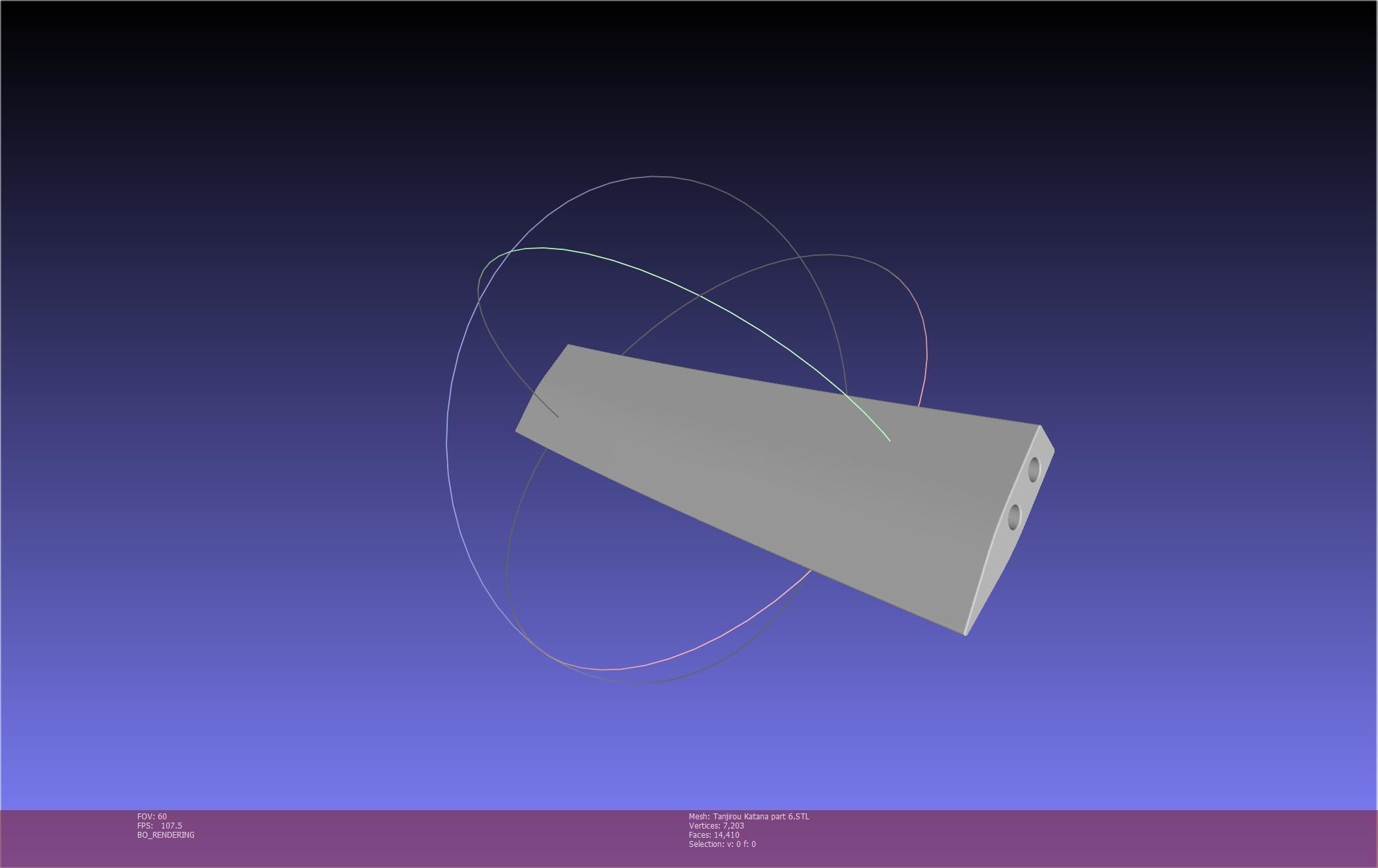 Demon Slayer Tanjiro Katana And Sheath Printable Models 3D print model_110