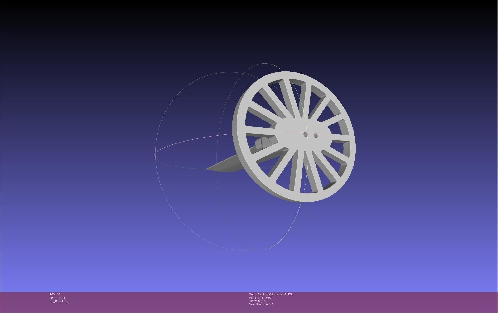 Demon Slayer Tanjiro Katana And Sheath Printable Models 3D print model_100