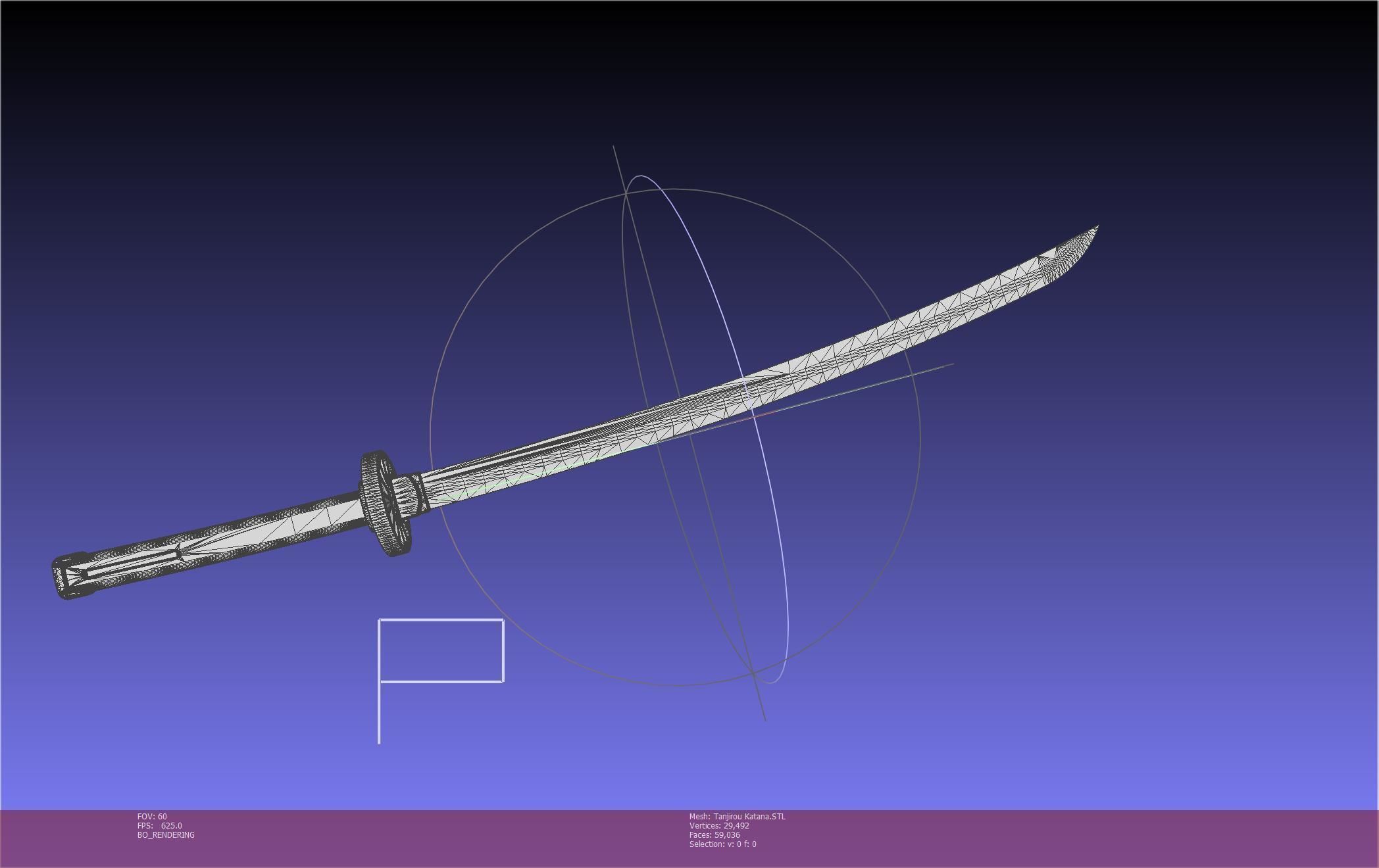 Demon Slayer Tanjiro Katana And Sheath Printable Models 3D print model_6