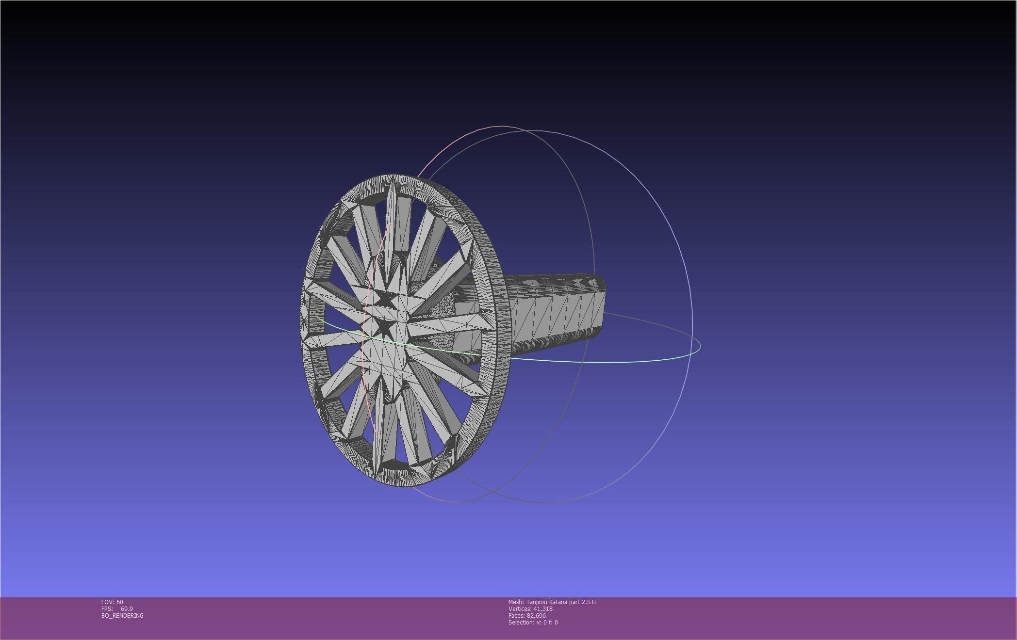 Demon Slayer Tanjiro Katana And Sheath Printable Models 3D print model_93