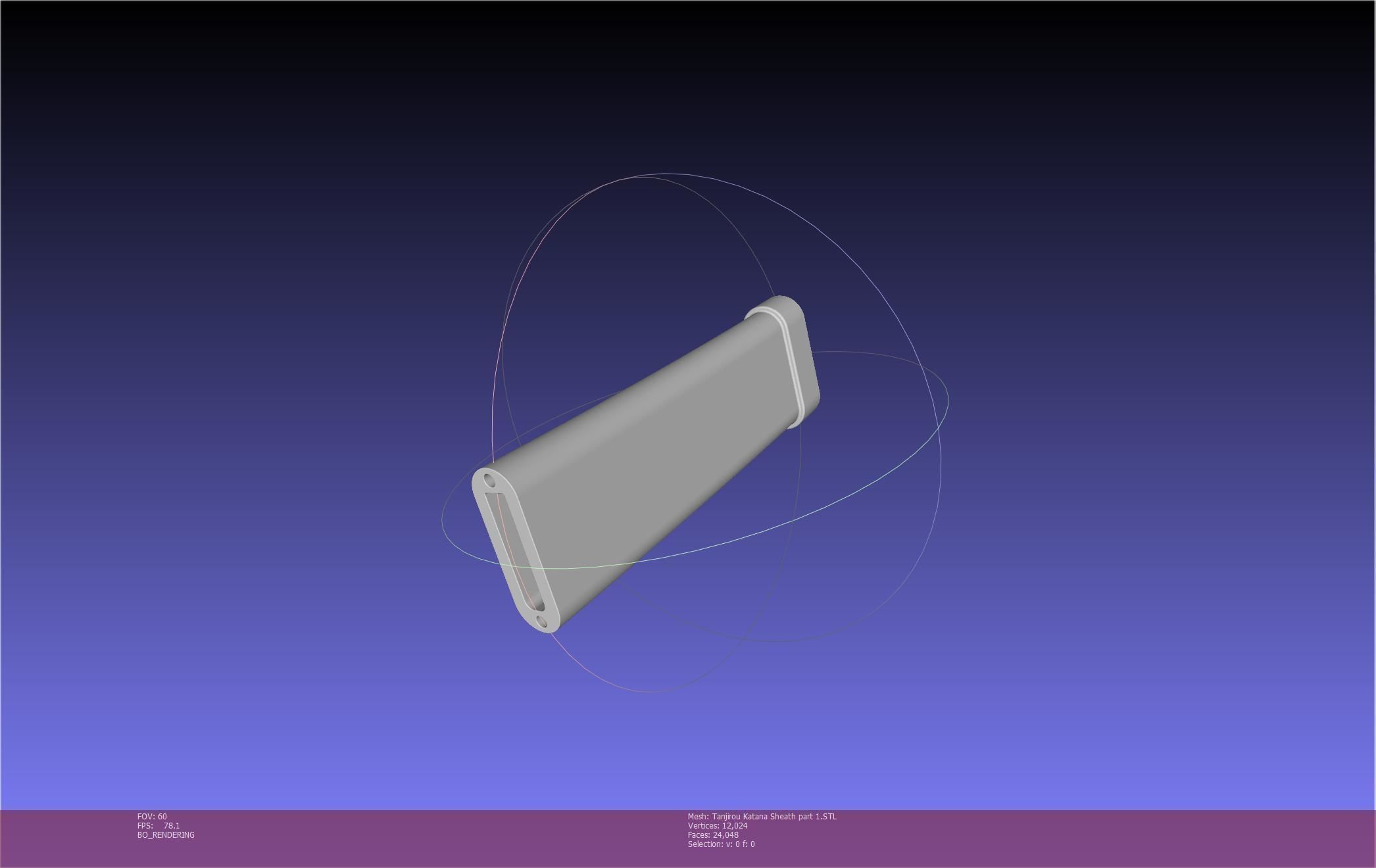 Demon Slayer Tanjiro Katana And Sheath Printable Models 3D print model_133