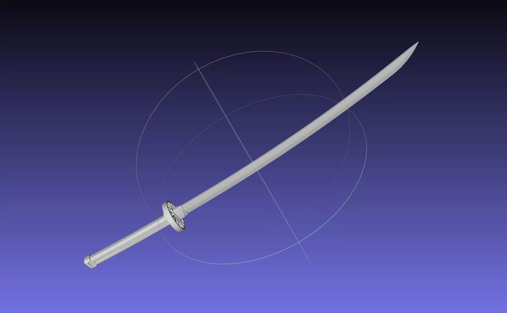 Demon Slayer Tanjiro Katana And Sheath Printable Models 3D print model_0