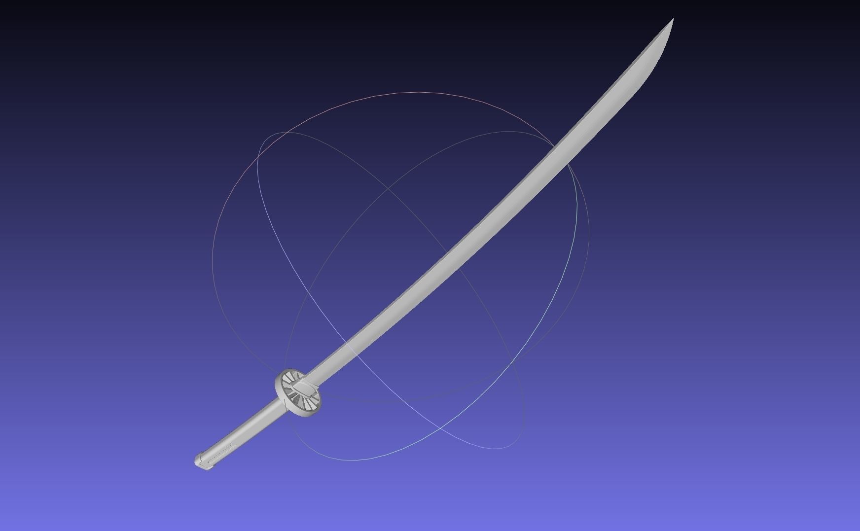 Demon Slayer Tanjiro Katana And Sheath Printable Models 3D print model_58