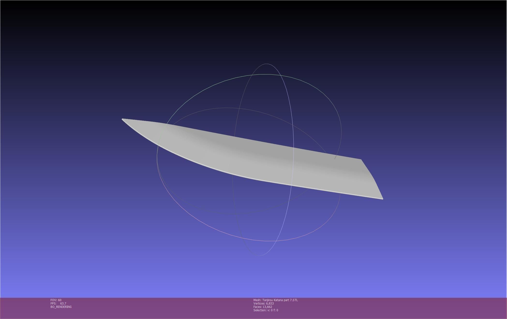 Demon Slayer Tanjiro Katana And Sheath Printable Models 3D print model_122