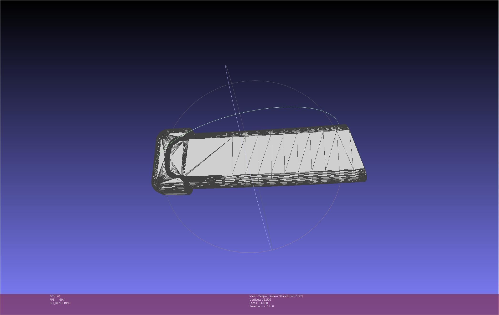 Demon Slayer Tanjiro Katana And Sheath Printable Models 3D print model_142