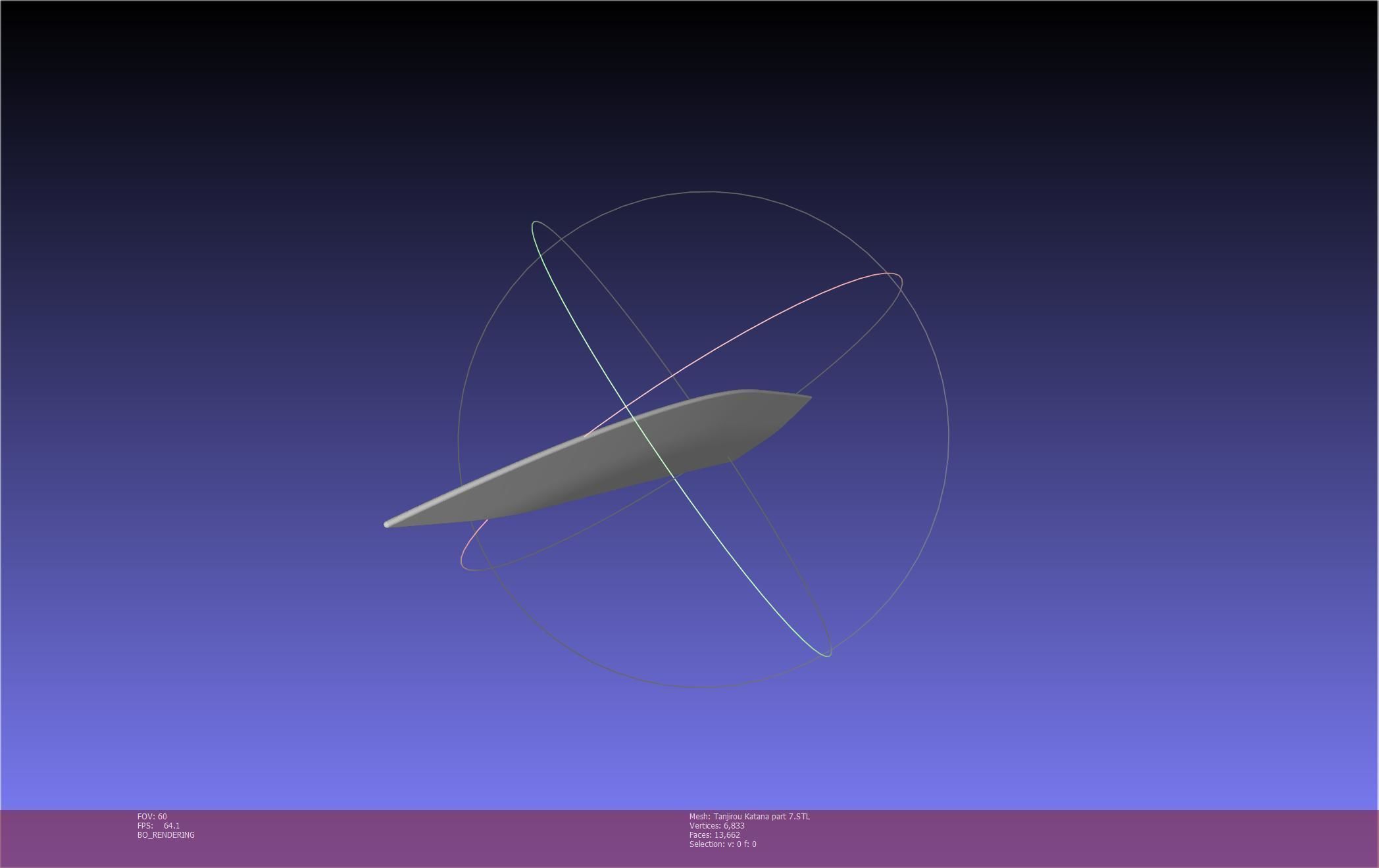 Demon Slayer Tanjiro Katana And Sheath Printable Models 3D print model_117