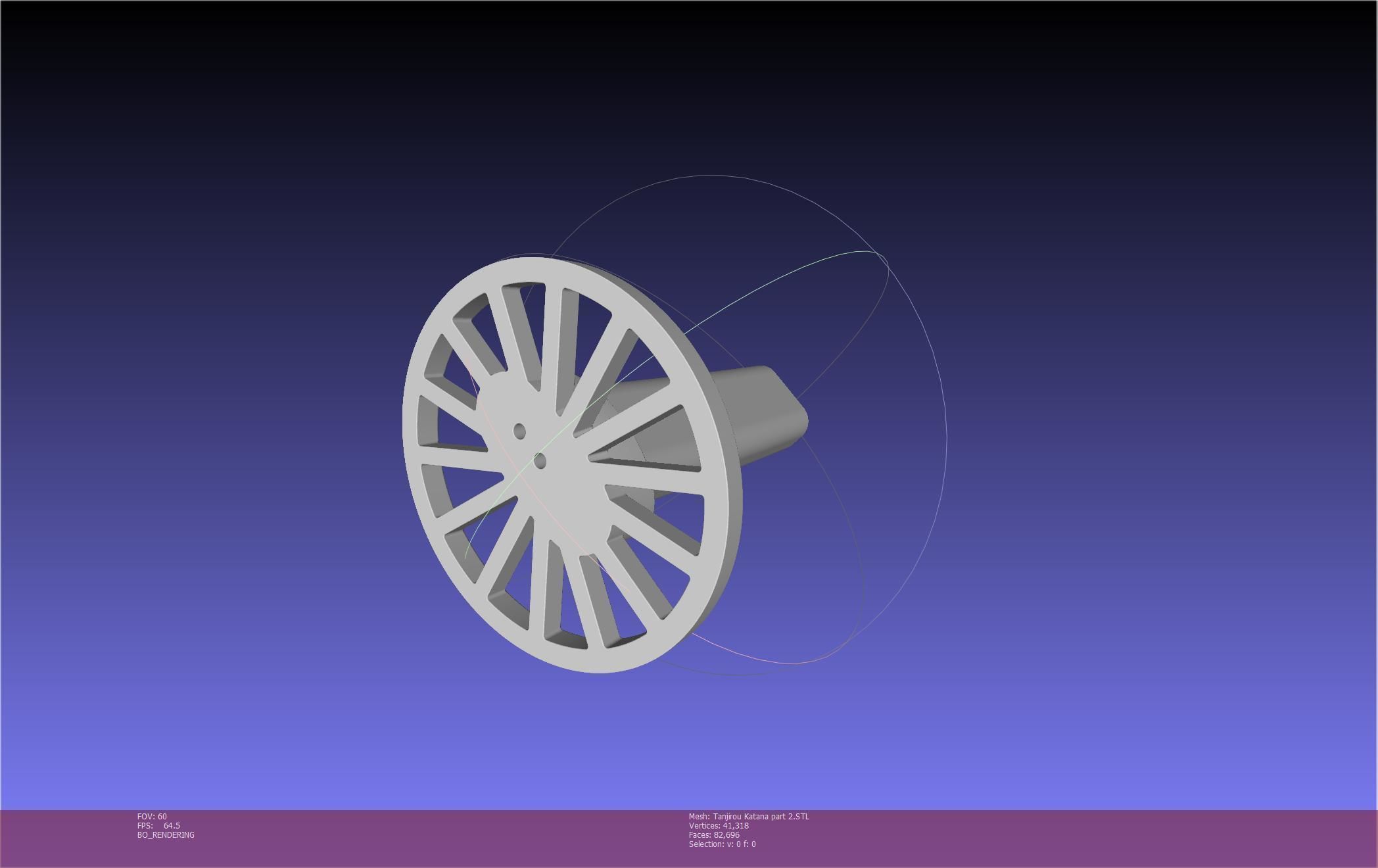 Demon Slayer Tanjiro Katana And Sheath Printable Models 3D print model_91