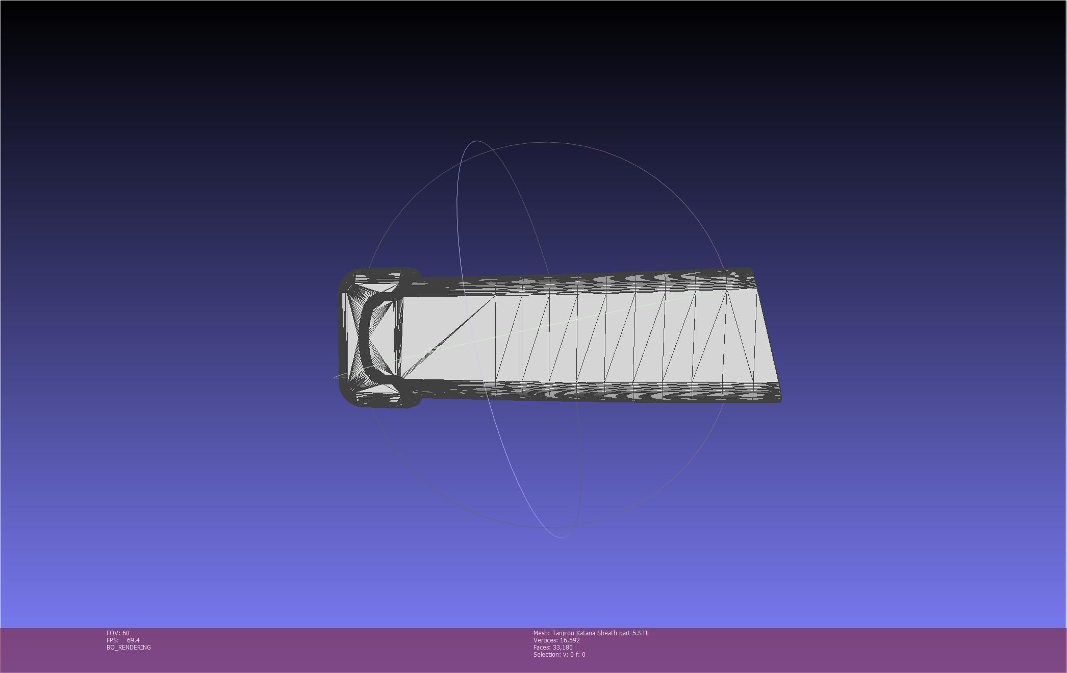 Demon Slayer Tanjiro Katana And Sheath Printable Models 3D print model_141