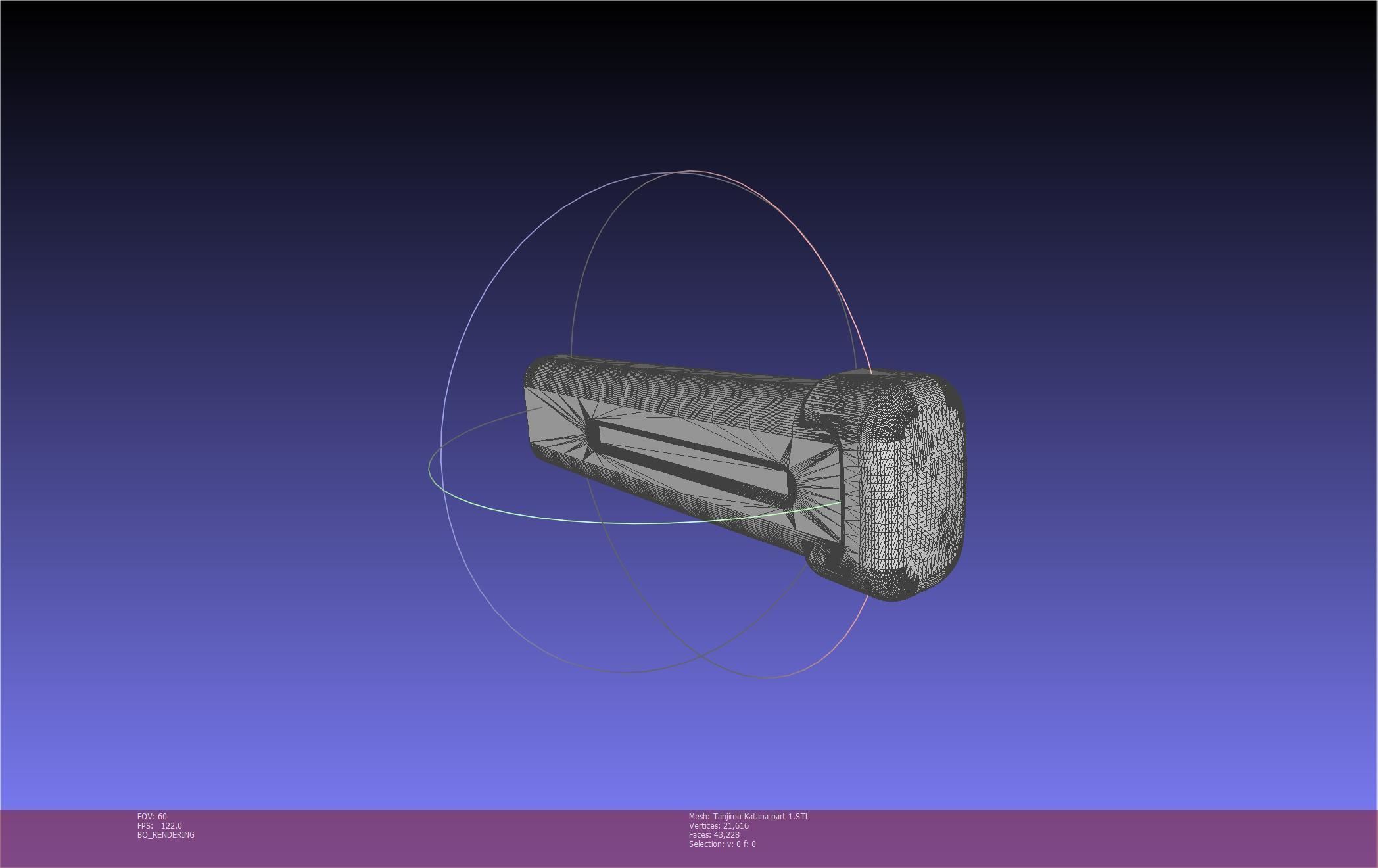 Demon Slayer Tanjiro Katana And Sheath Printable Models 3D print model_83