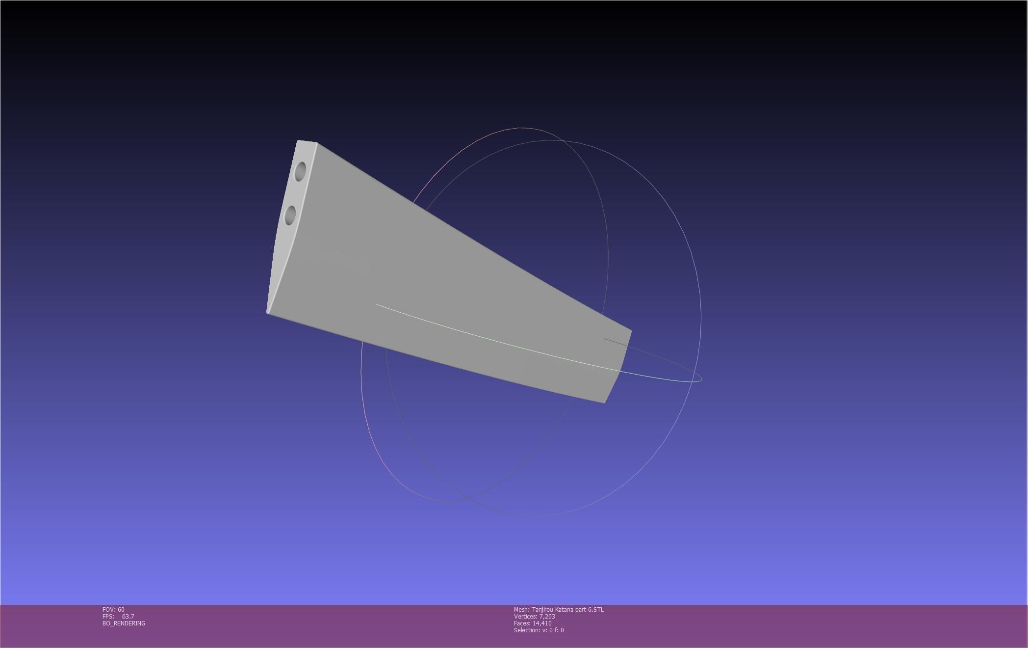 Demon Slayer Tanjiro Katana And Sheath Printable Models 3D print model_113