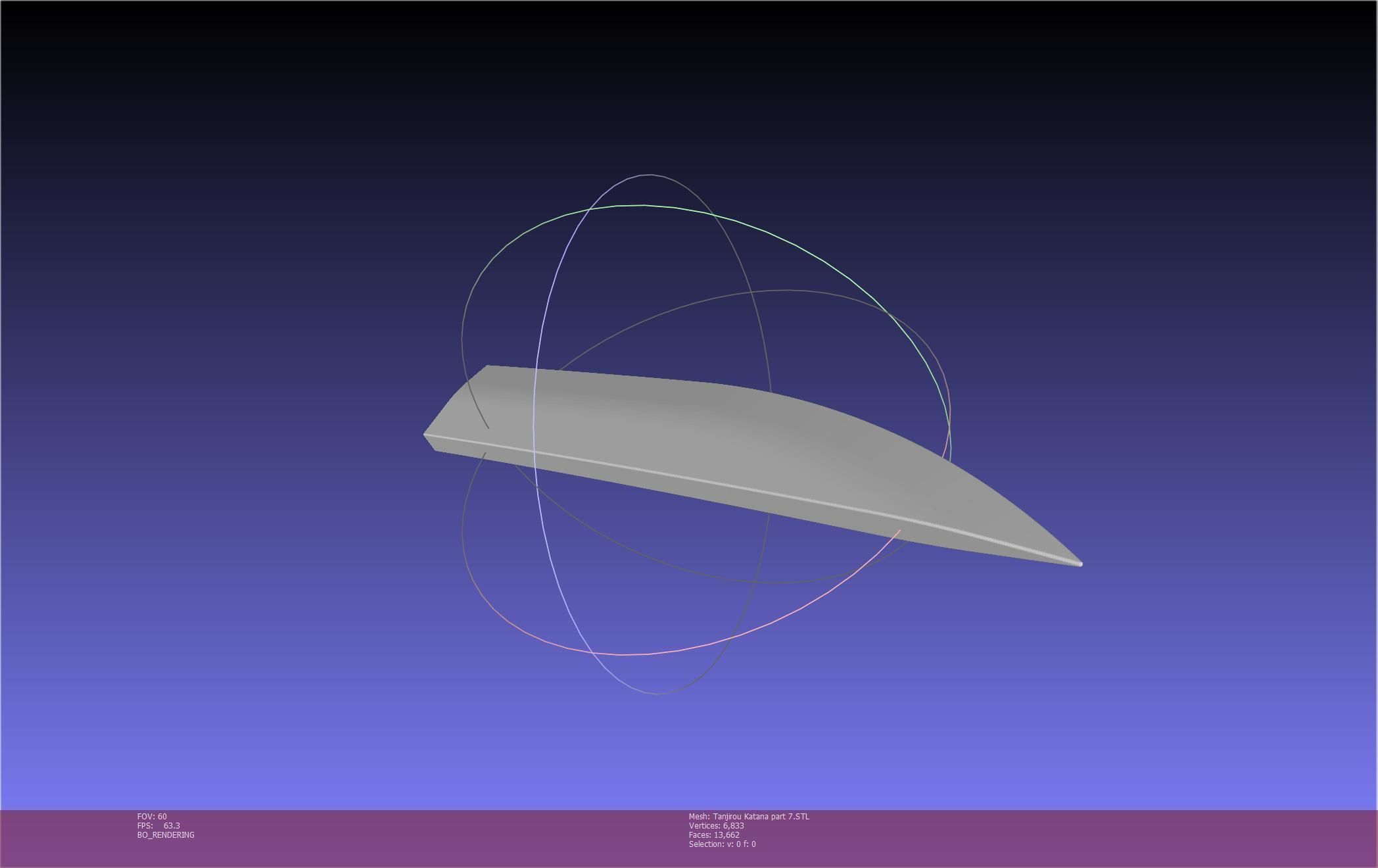 Demon Slayer Tanjiro Katana And Sheath Printable Models 3D print model_119