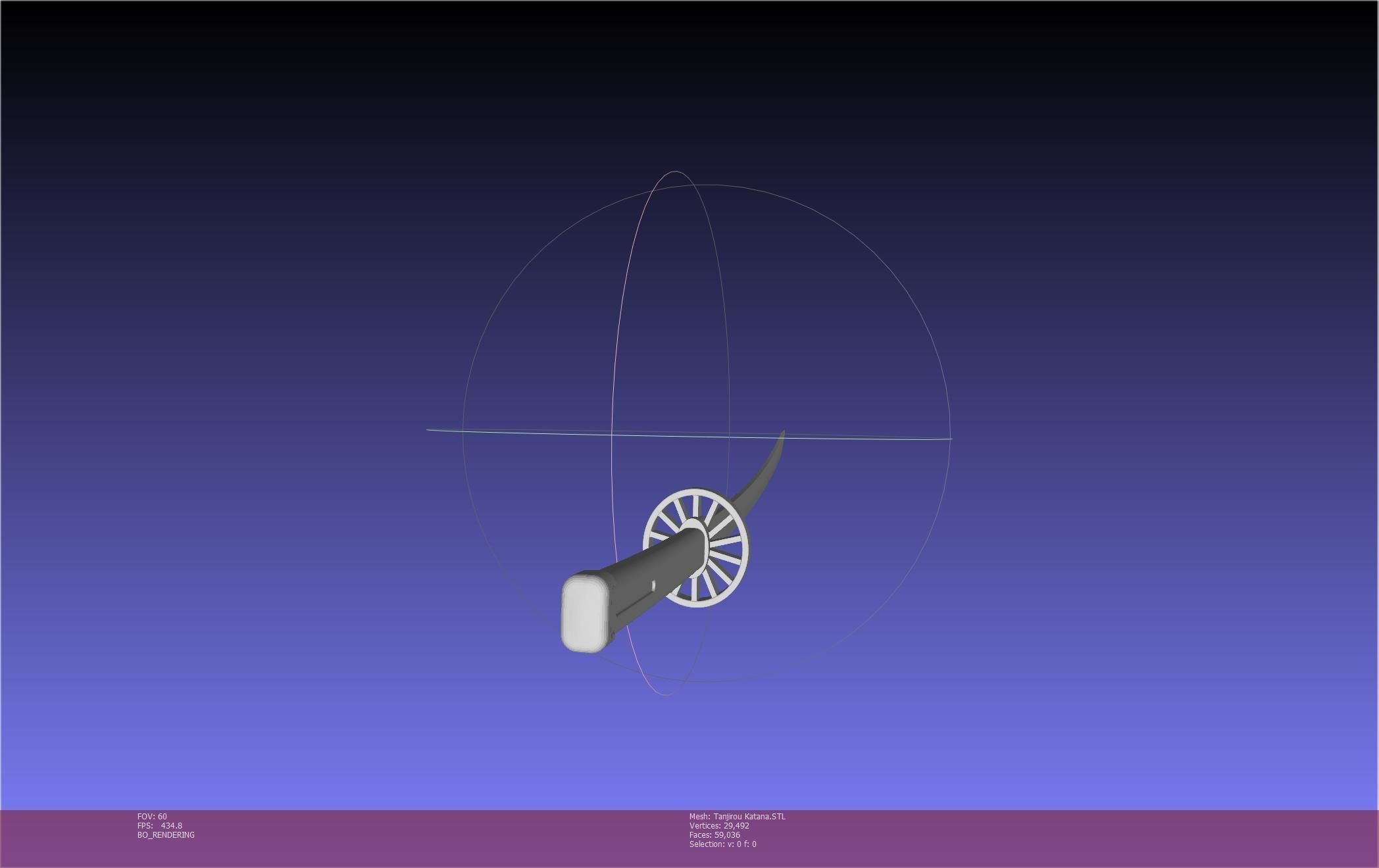 Demon Slayer Tanjiro Katana And Sheath Printable Models 3D print model_31