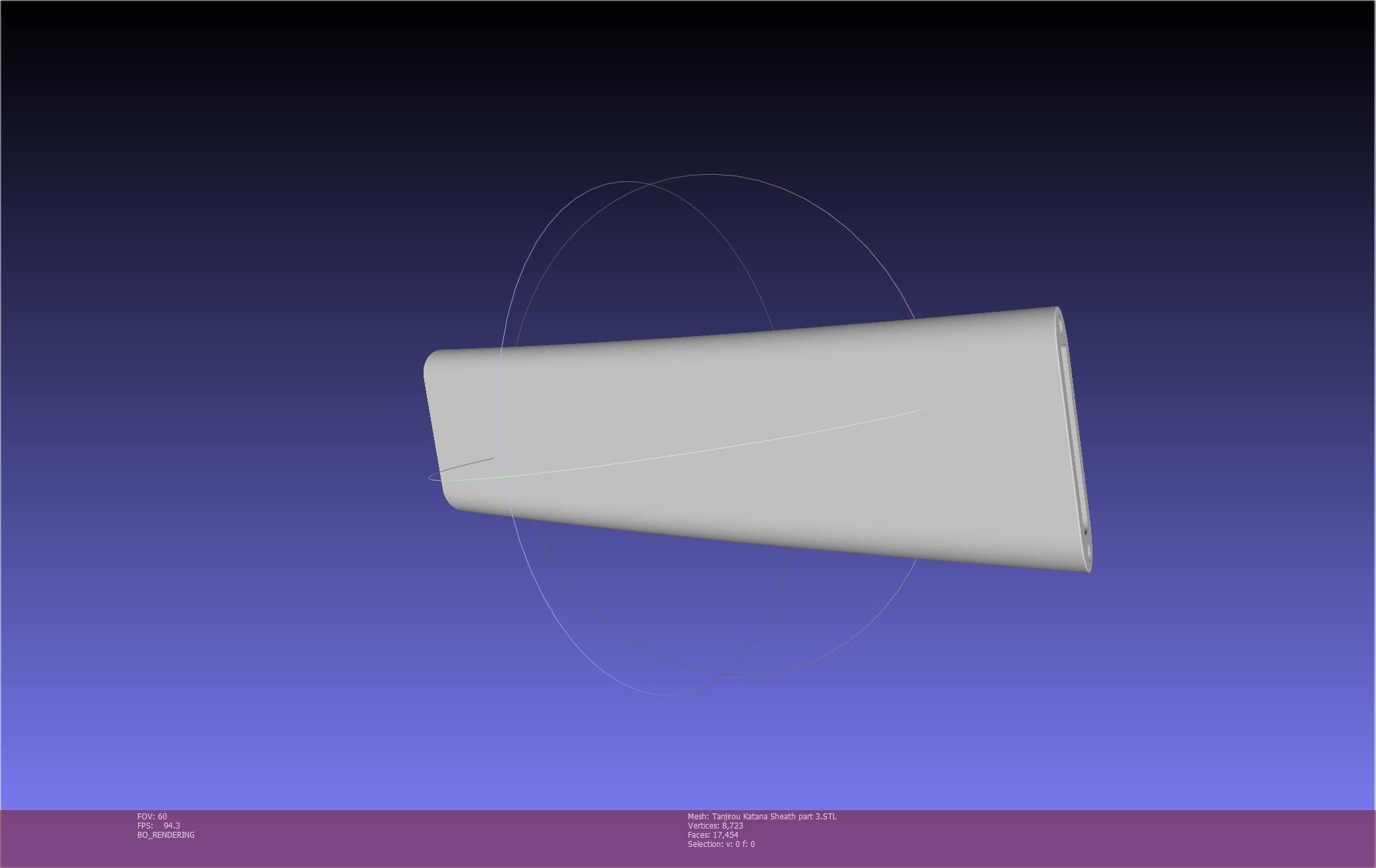 Demon Slayer Tanjiro Katana And Sheath Printable Models 3D print model_144