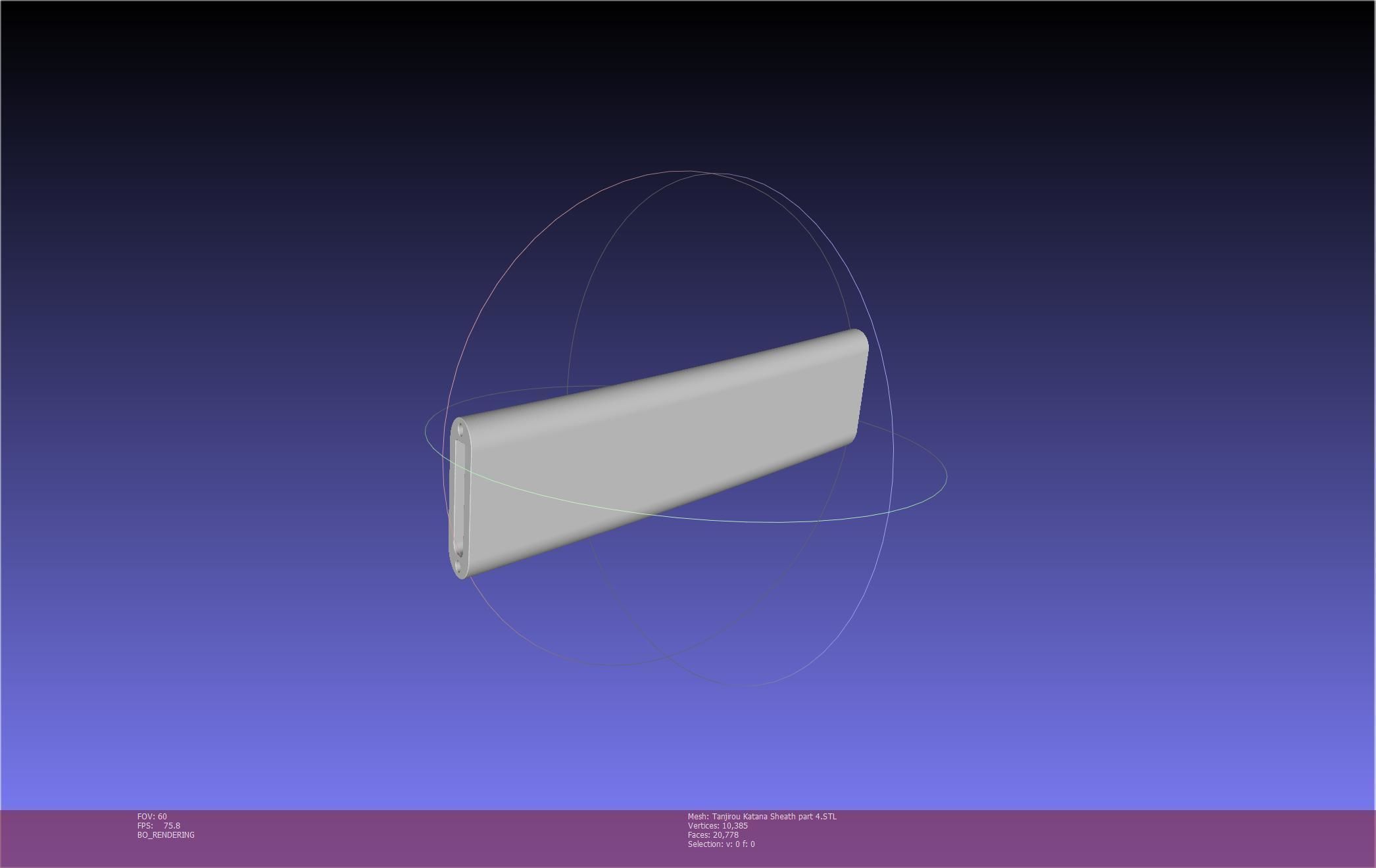 Demon Slayer Tanjiro Katana And Sheath Printable Models 3D print model_143