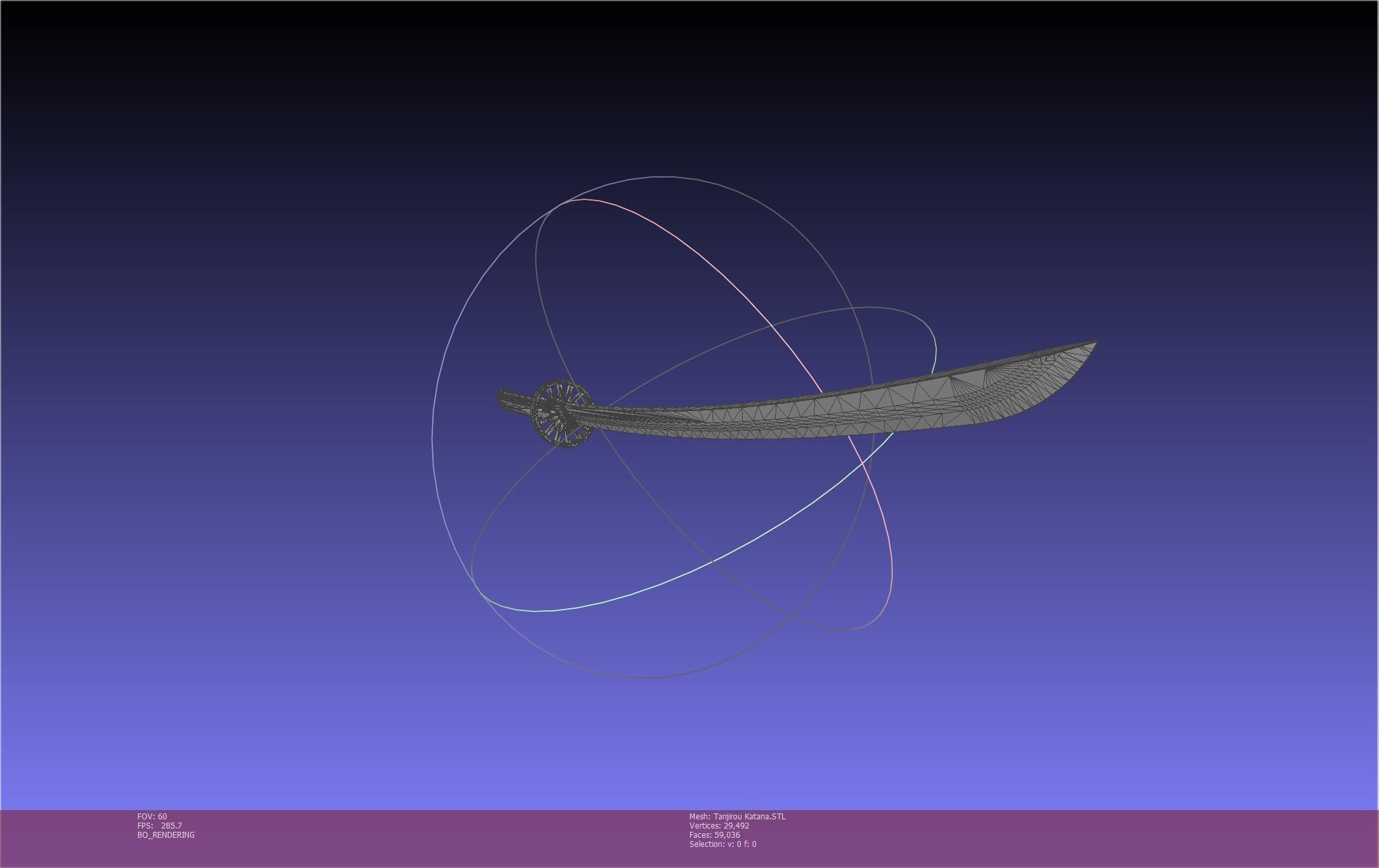 Demon Slayer Tanjiro Katana And Sheath Printable Models 3D print model_5