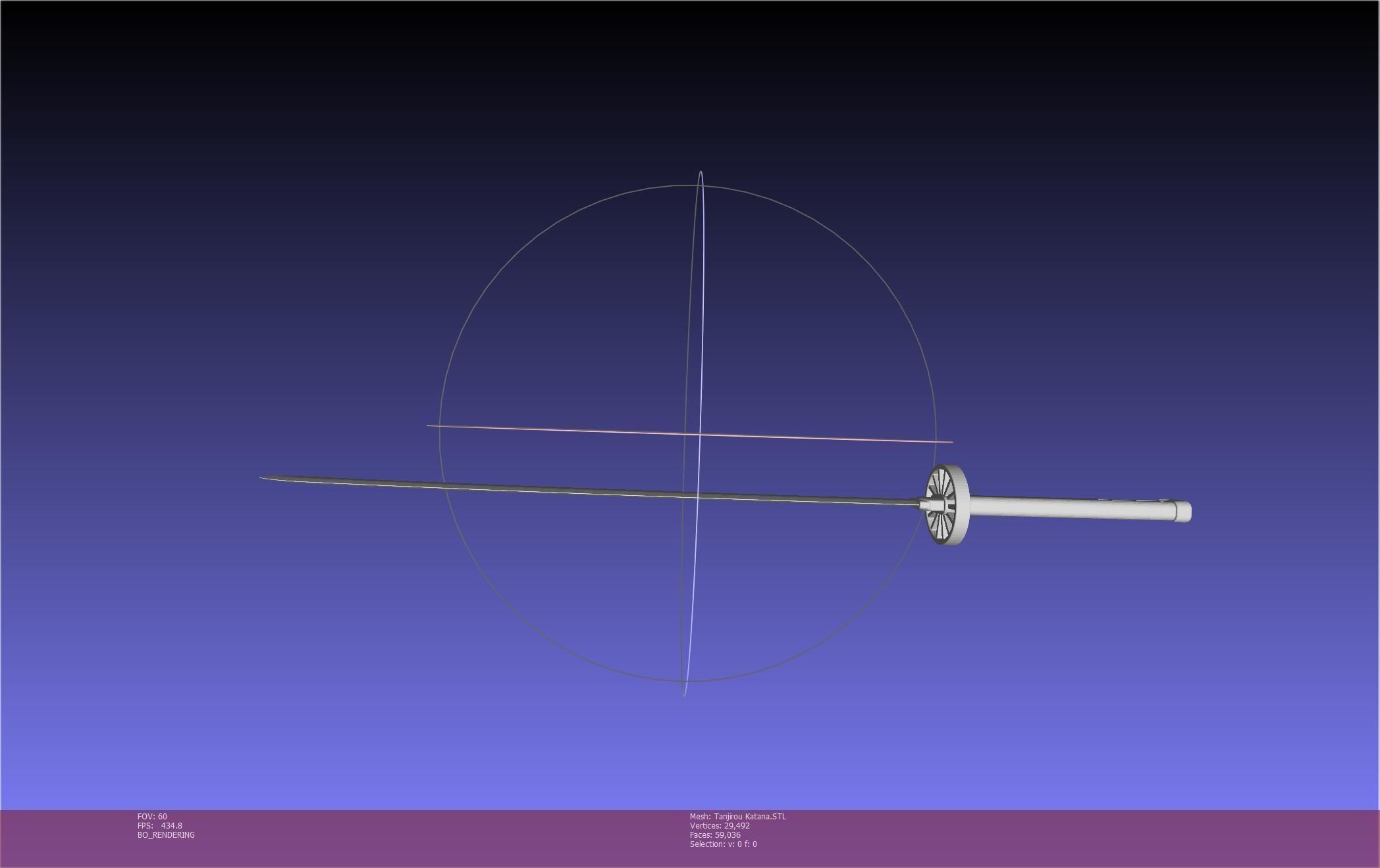 Demon Slayer Tanjiro Katana And Sheath Printable Models 3D print model_17