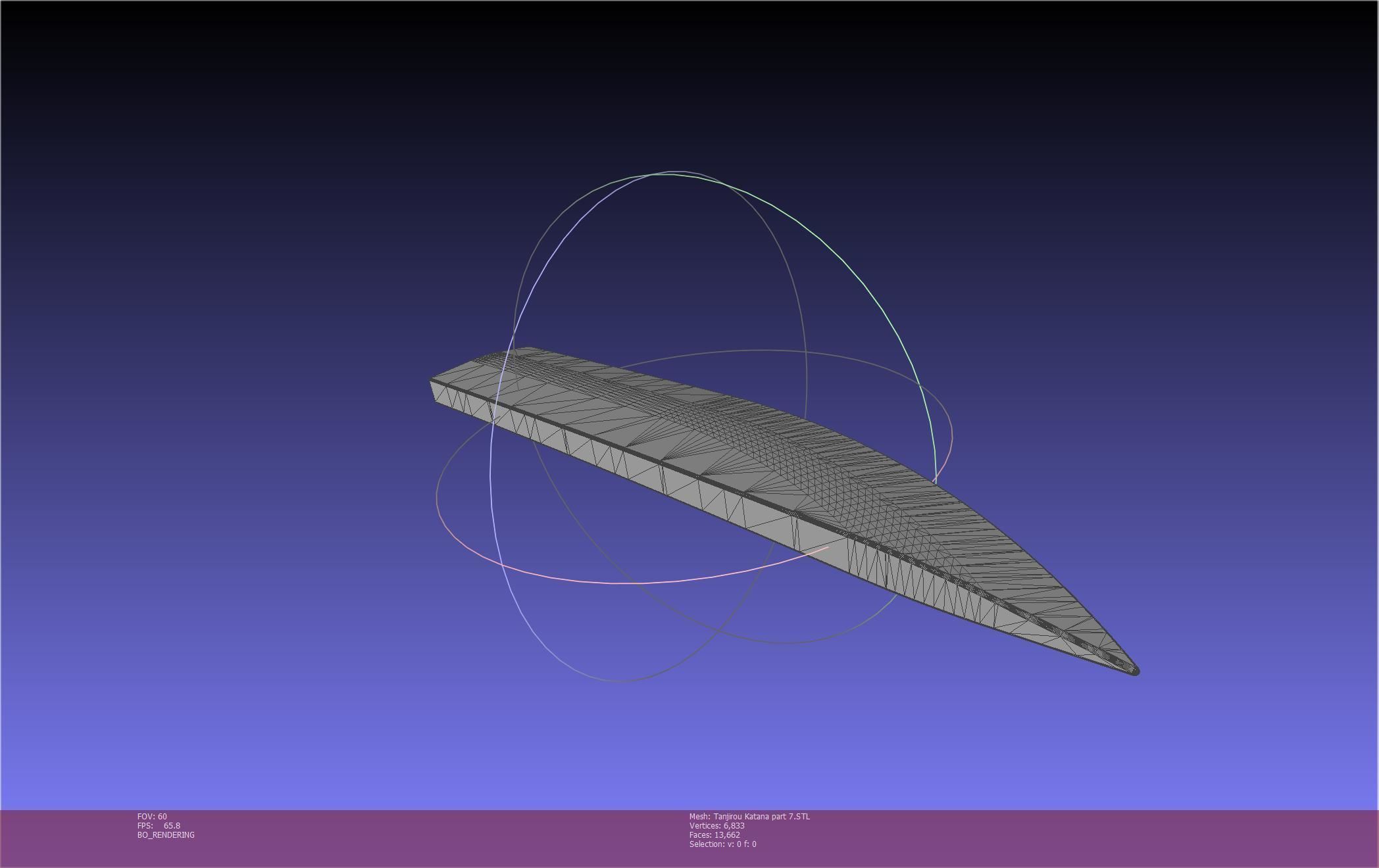 Demon Slayer Tanjiro Katana And Sheath Printable Models 3D print model_116