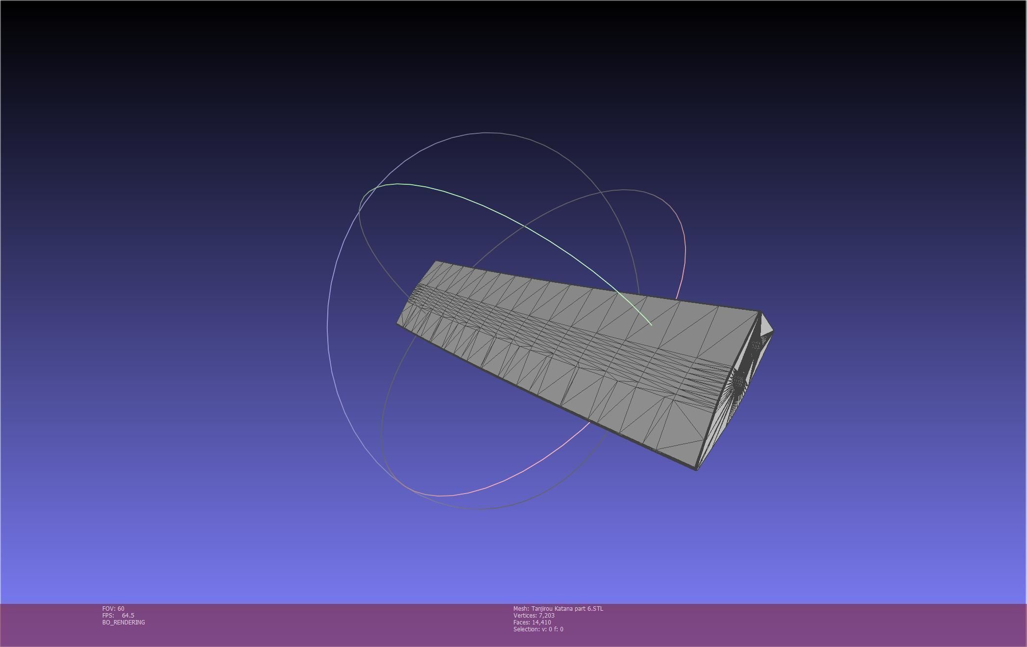 Demon Slayer Tanjiro Katana And Sheath Printable Models 3D print model_111