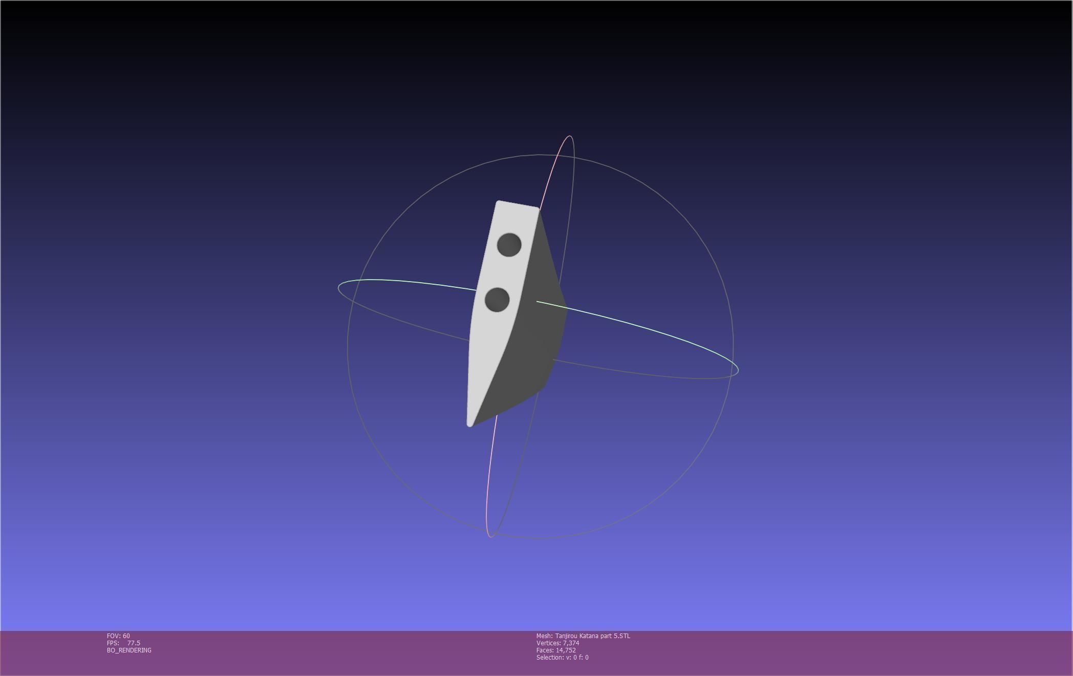 Demon Slayer Tanjiro Katana And Sheath Printable Models 3D print model_105