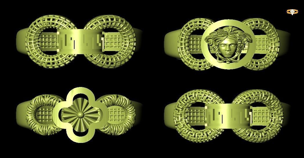 New Turkish Rings Collection  STL File Lite Weight 2022 3D print model_3