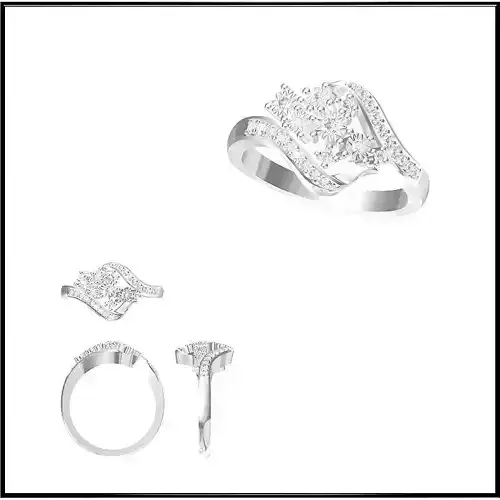 JCD Format Vintage style wedding rings jcd jewellery design