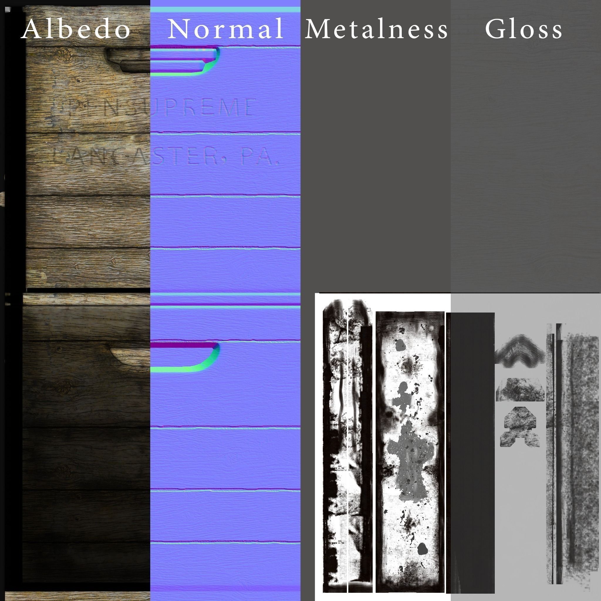 Pensupreme lancaster pa Box Free low-poly 3D model_3