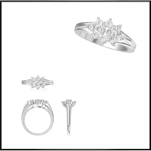 JCD Format Elegant gold wedding rings jewellery jcd design