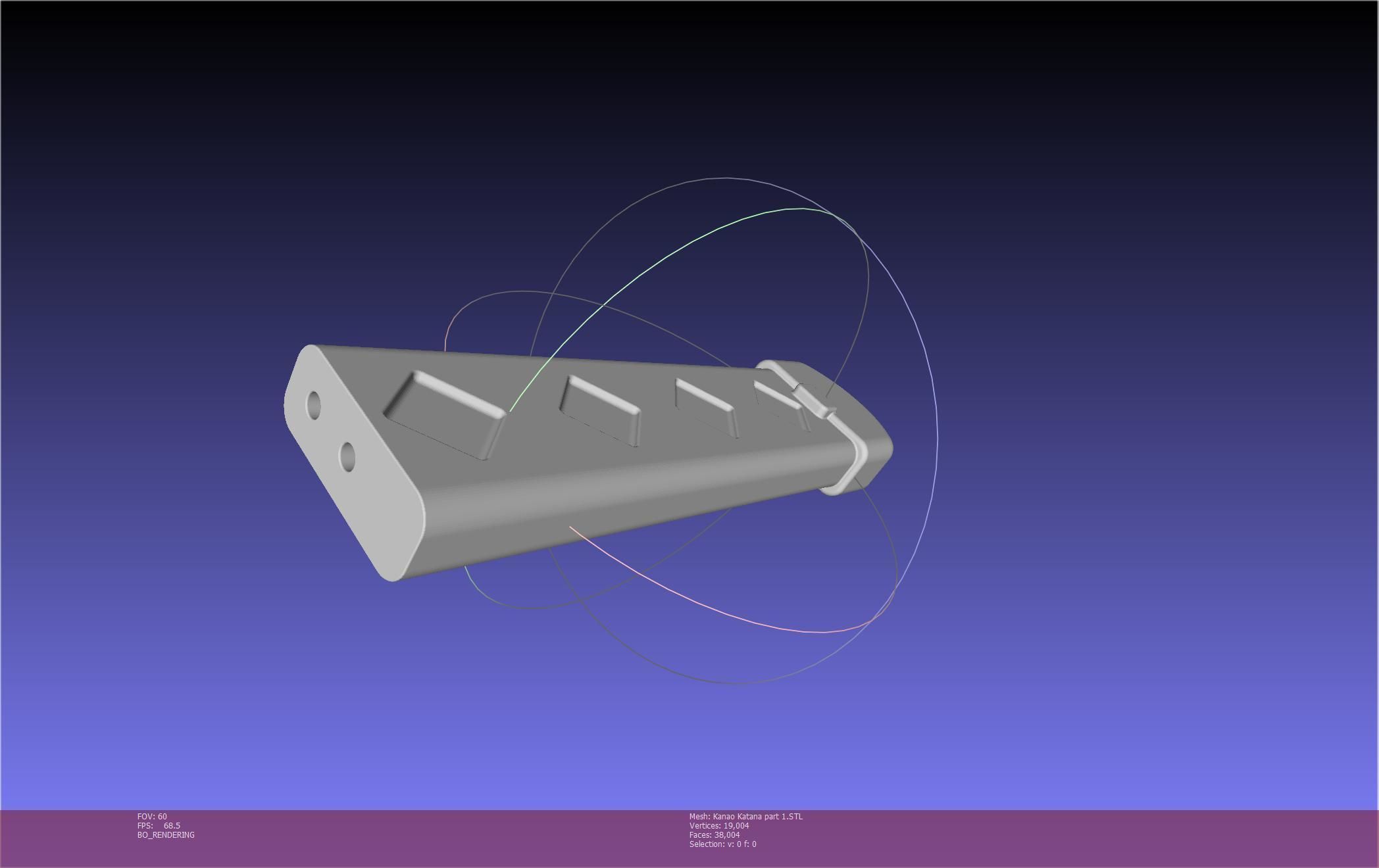 Demon Slayer Kanao Katana Printable Model 3D print model_61