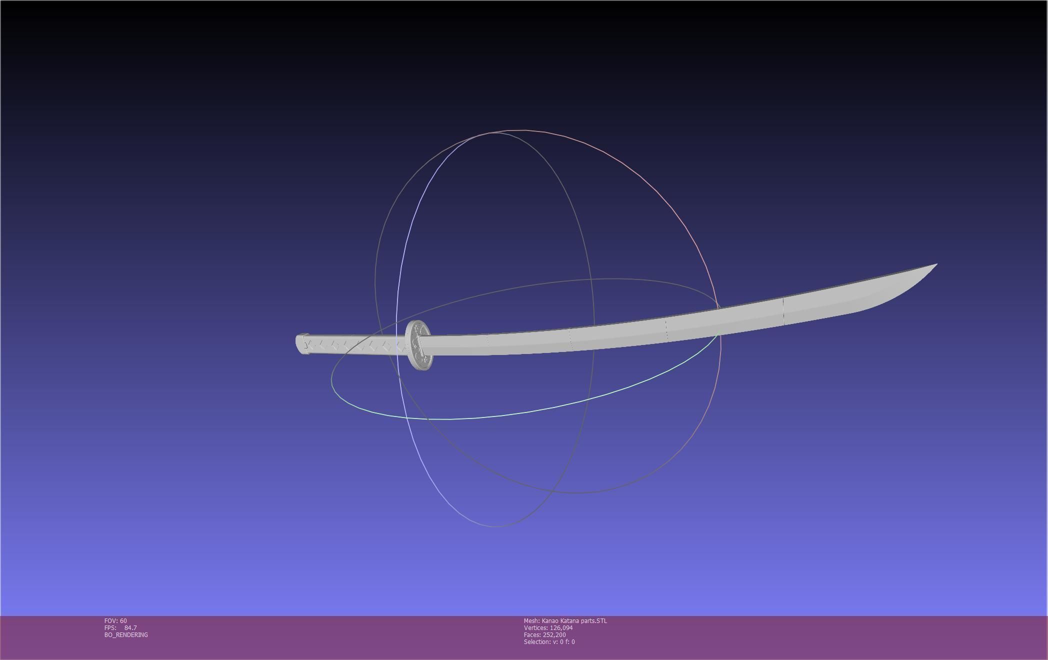 Demon Slayer Kanao Katana Printable Model 3D print model_51