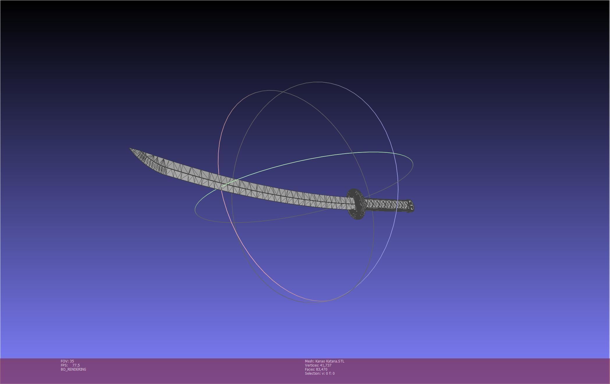 Demon Slayer Kanao Katana Printable Model 3D print model_18