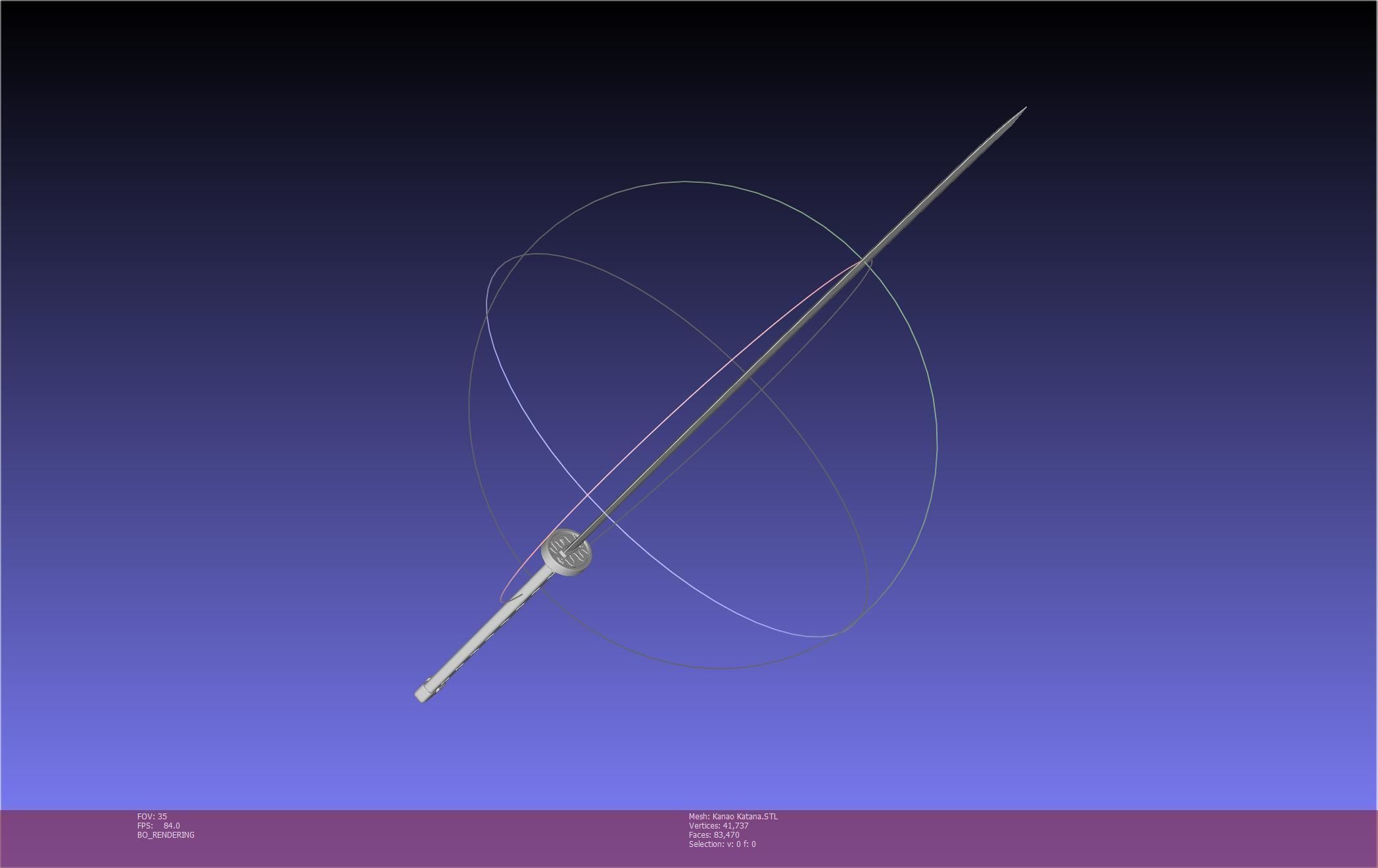 Demon Slayer Kanao Katana Printable Model 3D print model_40