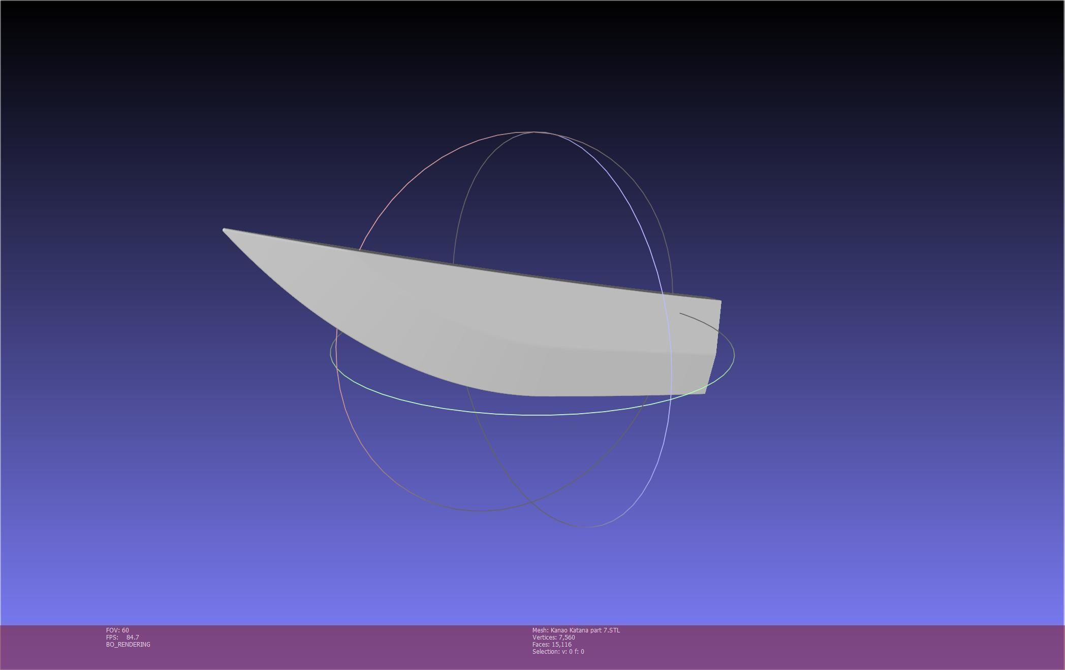 Demon Slayer Kanao Katana Printable Model 3D print model_100