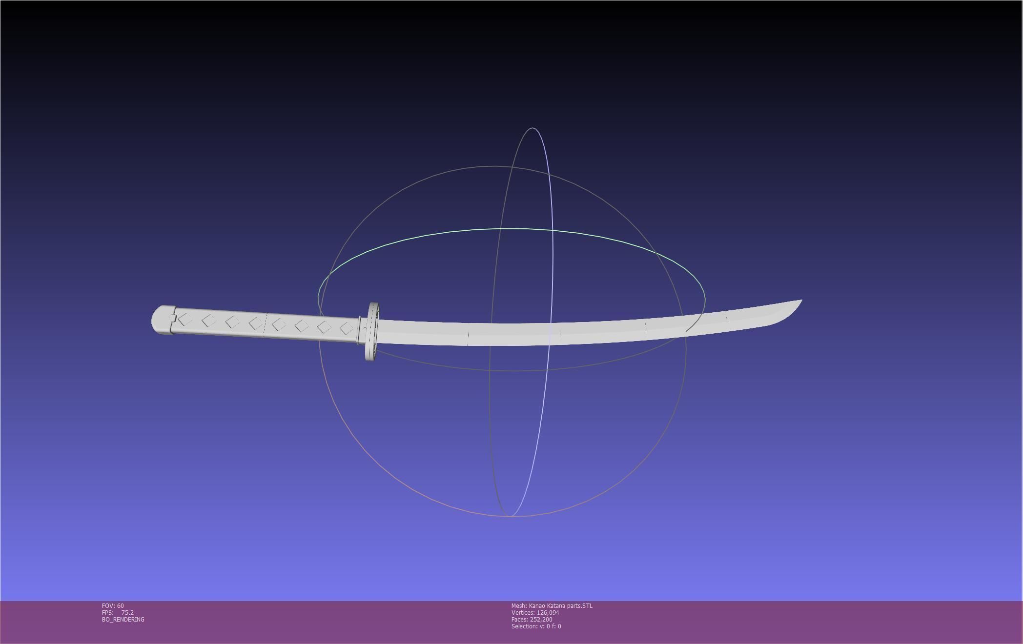 Demon Slayer Kanao Katana Printable Model 3D print model_52