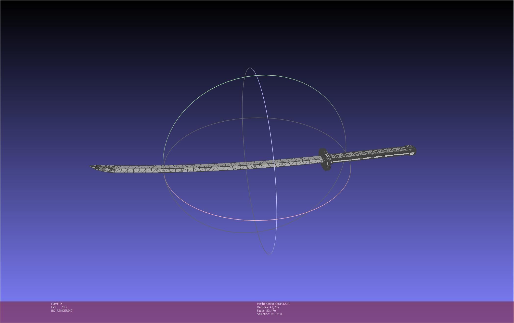 Demon Slayer Kanao Katana Printable Model 3D print model_21