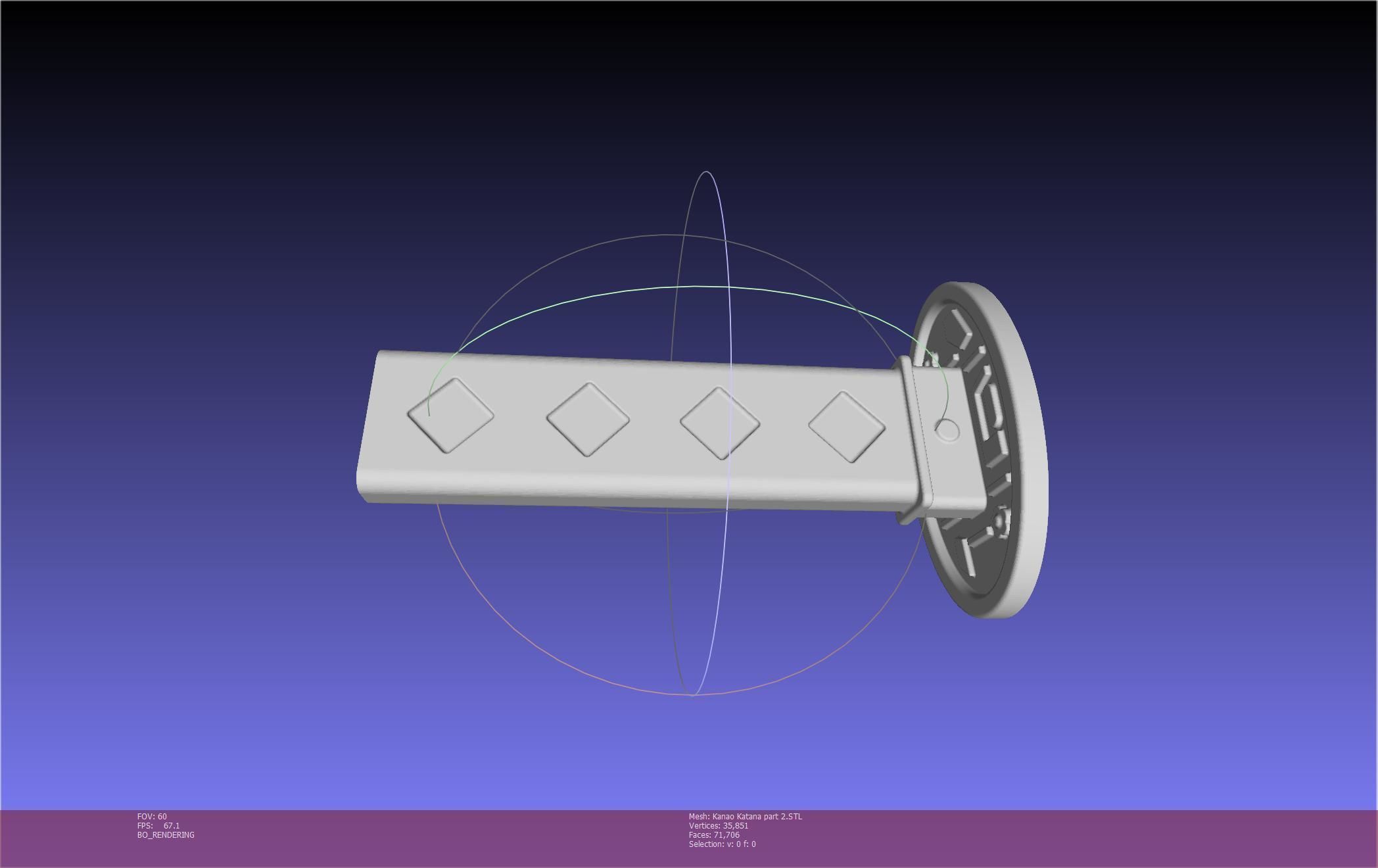 Demon Slayer Kanao Katana Printable Model 3D print model_65