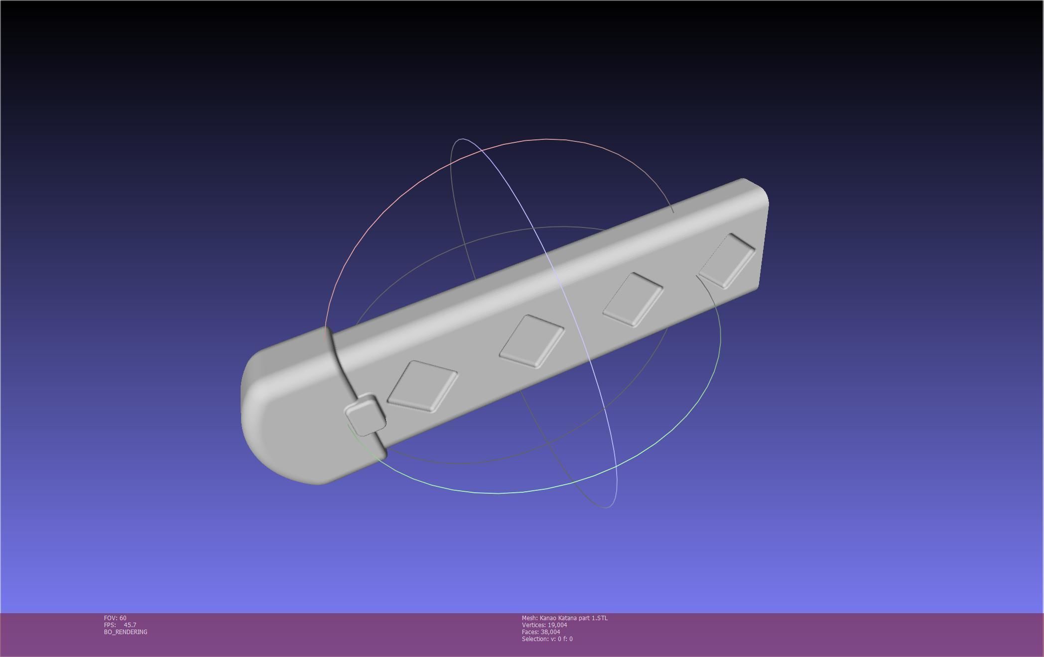 Demon Slayer Kanao Katana Printable Model 3D print model_56