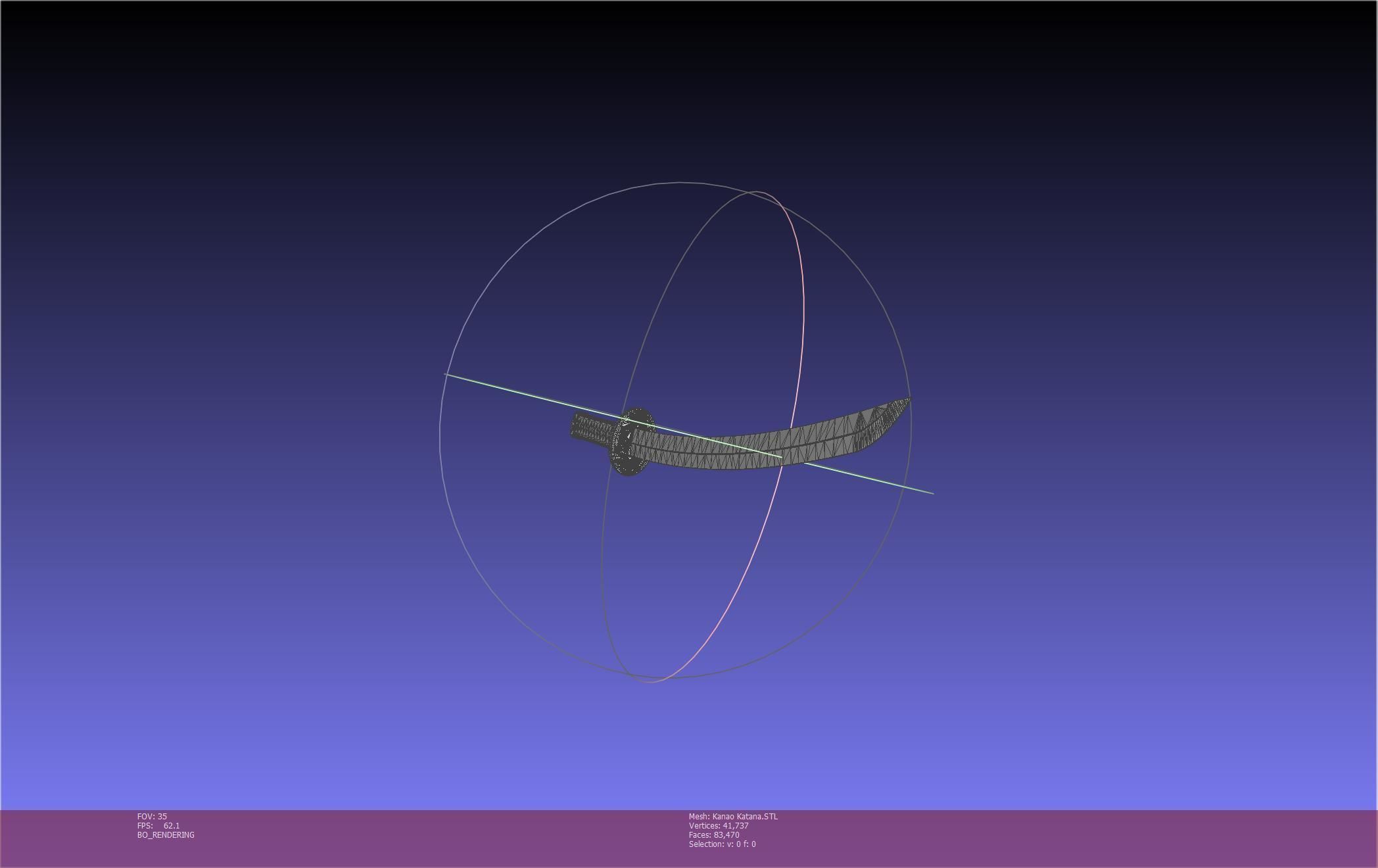 Demon Slayer Kanao Katana Printable Model 3D print model_14